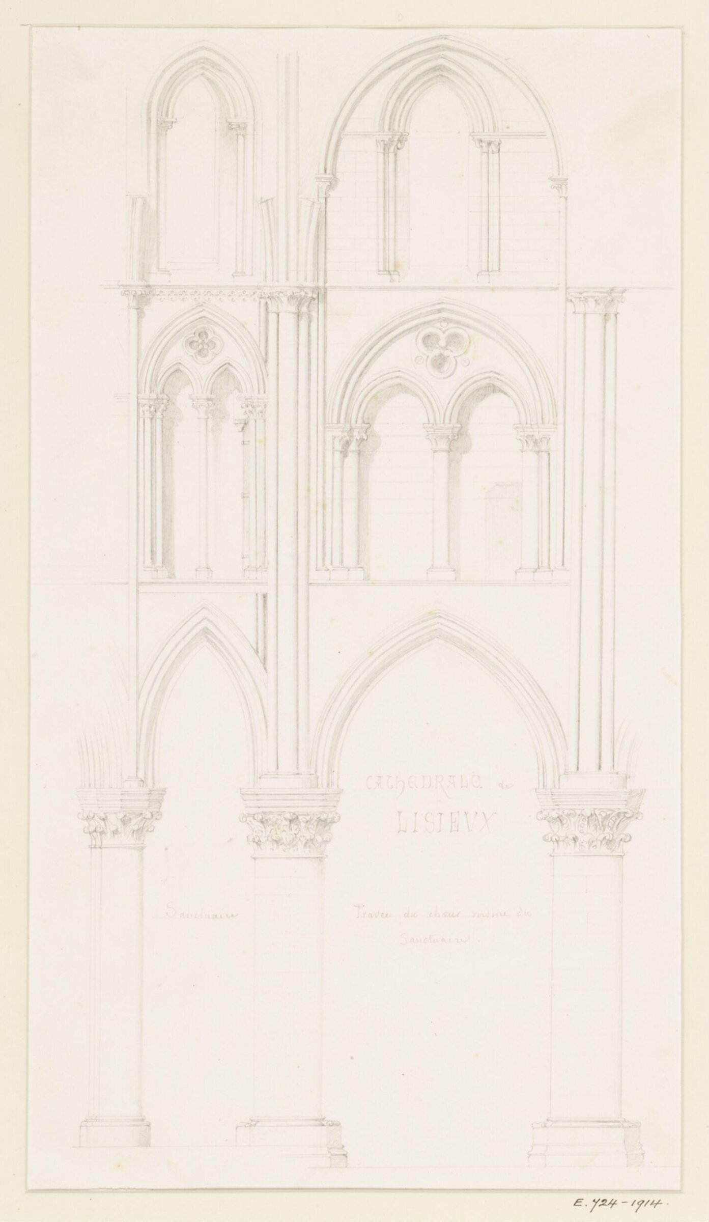 Drawing, Georges Adelmard Bouet, XIX век