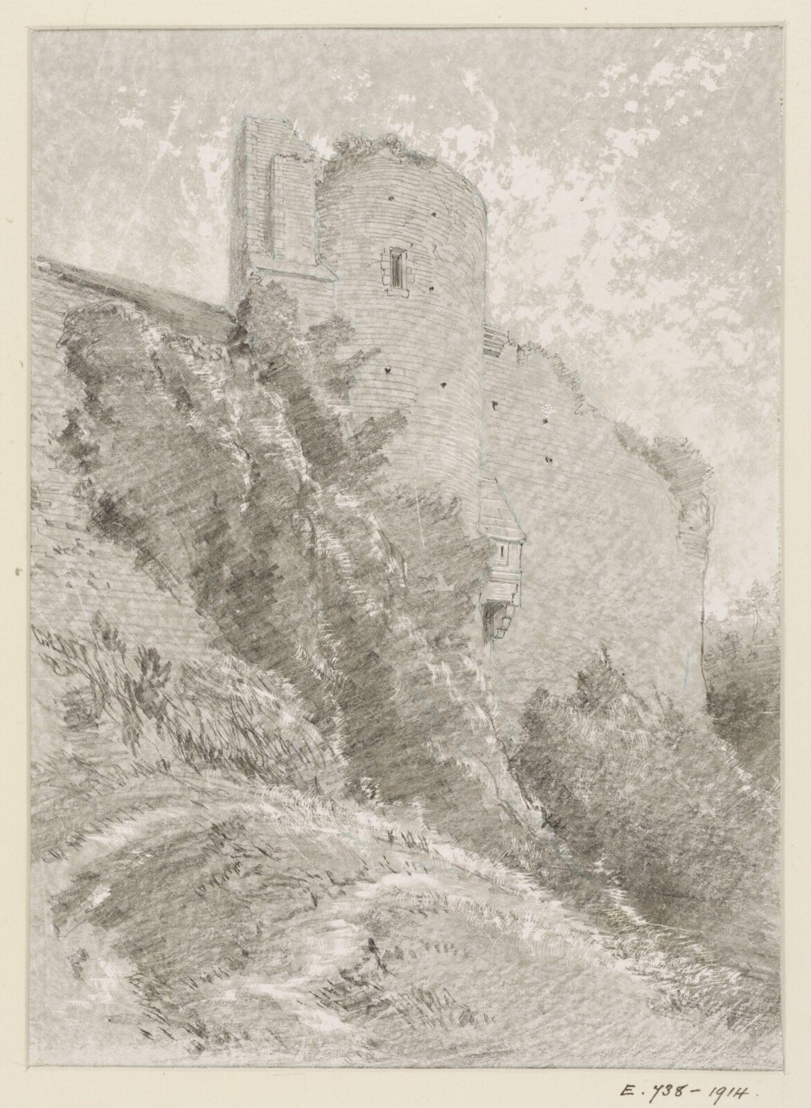 Drawing, Georges Adelmard Bouet, 19th Century