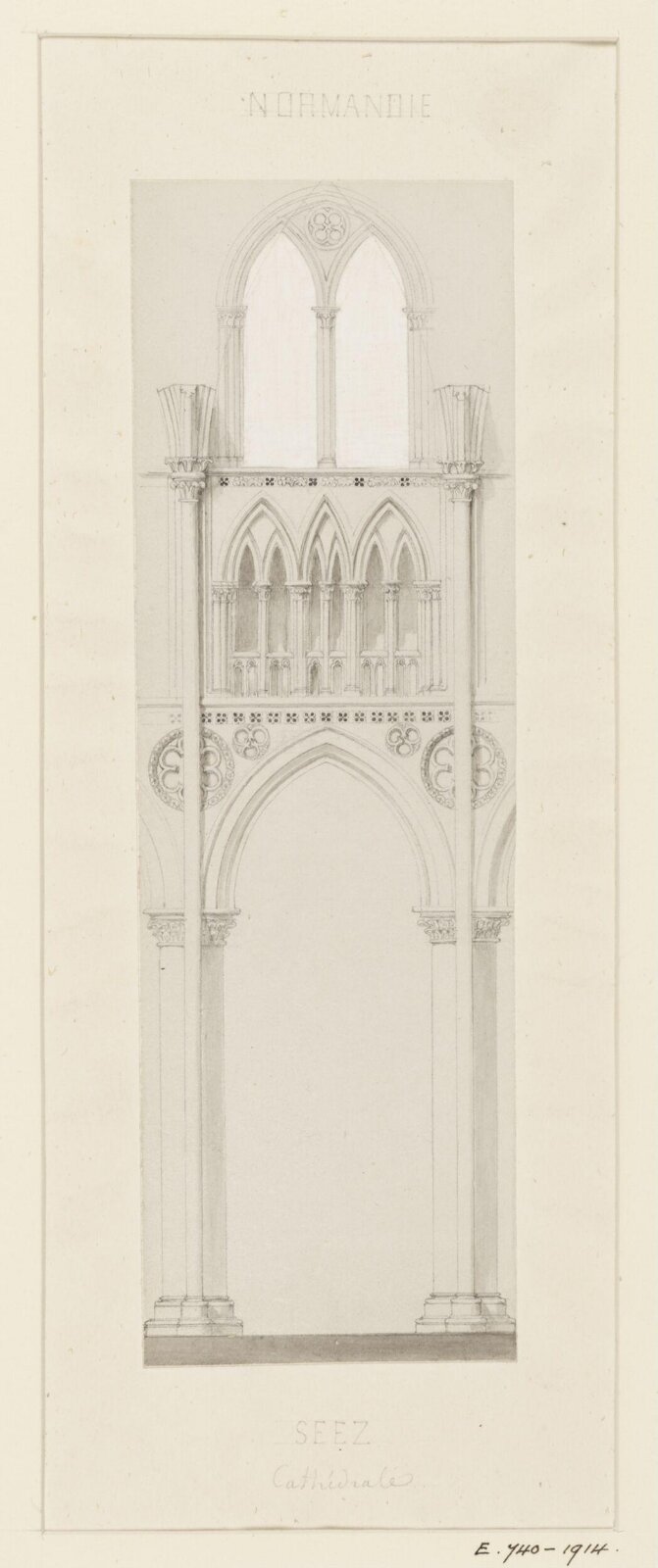 Drawing, Georges Adelmard Bouet, 19th Century