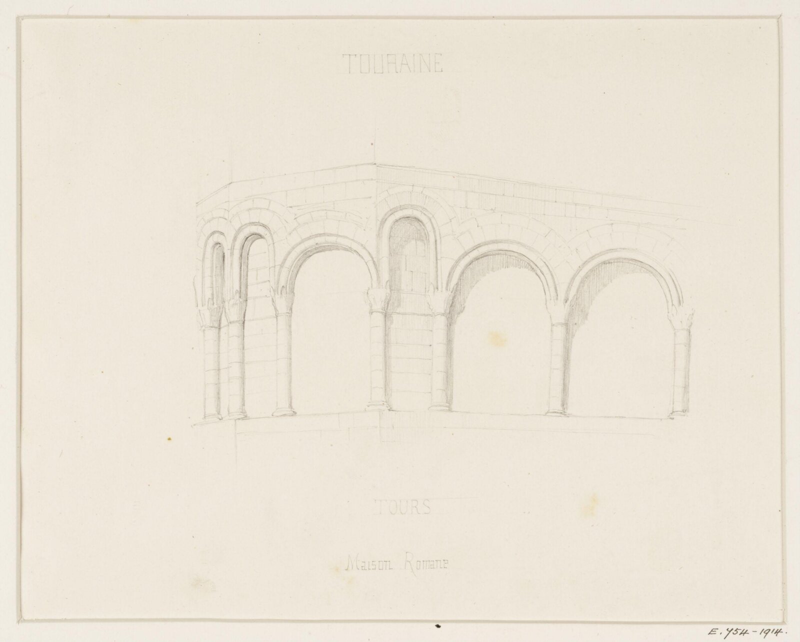 Drawing, Georges Adelmard Bouet, 19th Century