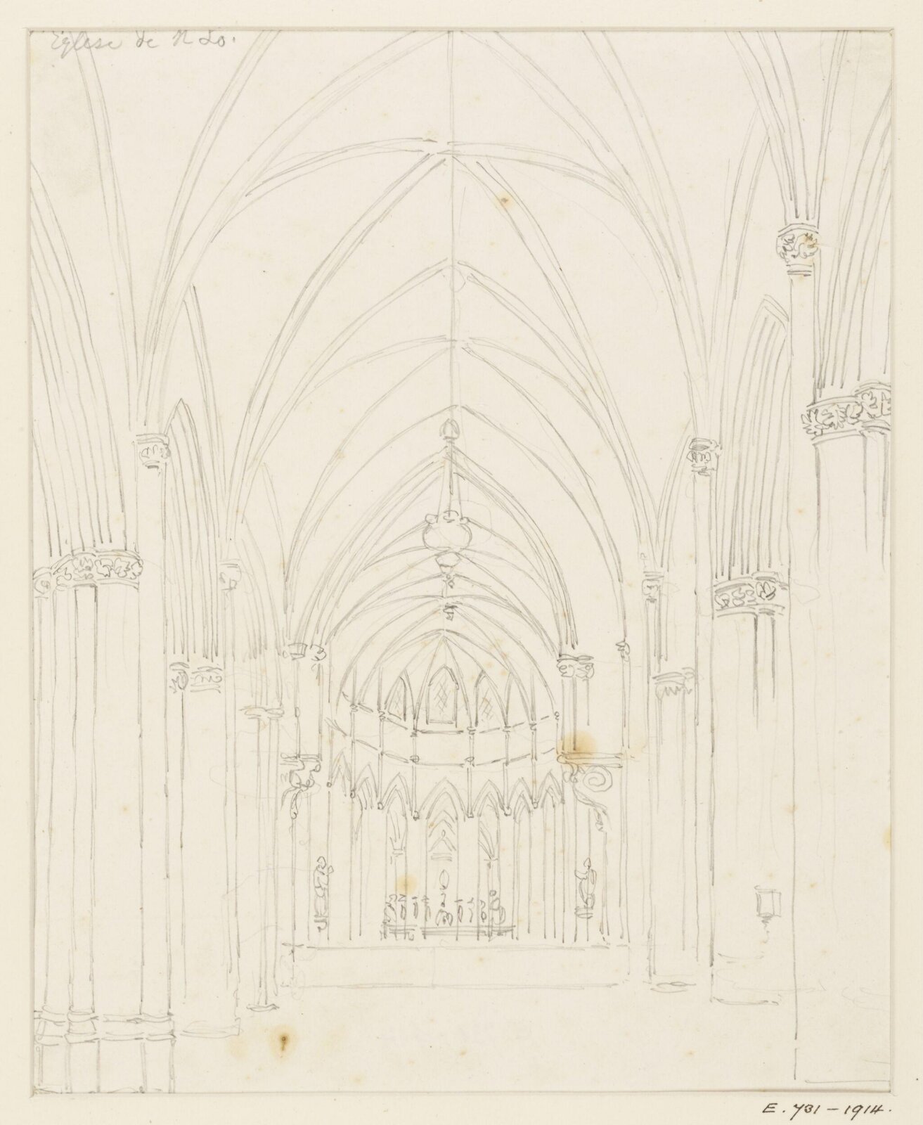 Drawing, Georges Adelmard Bouet, 19th Century