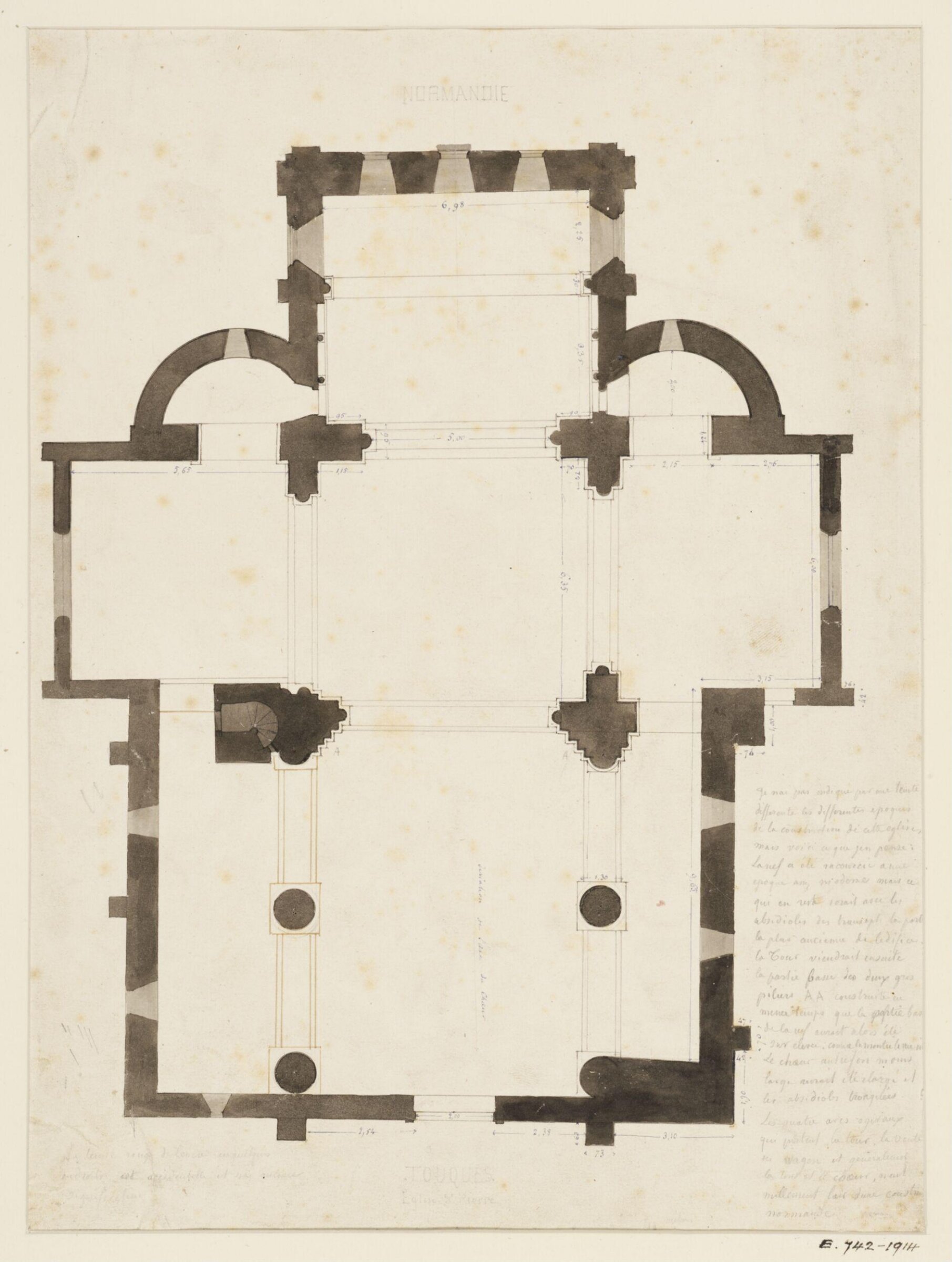 Drawing, Georges Adelmard Bouet, XIX век