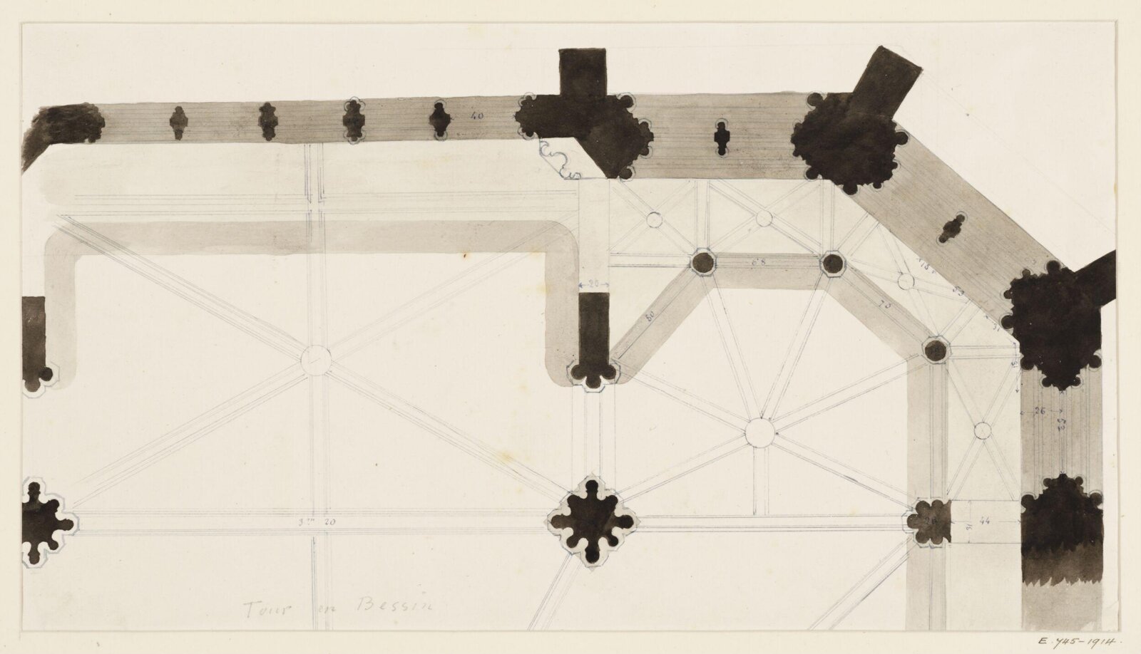 Drawing, Georges Adelmard Bouet, 19th Century