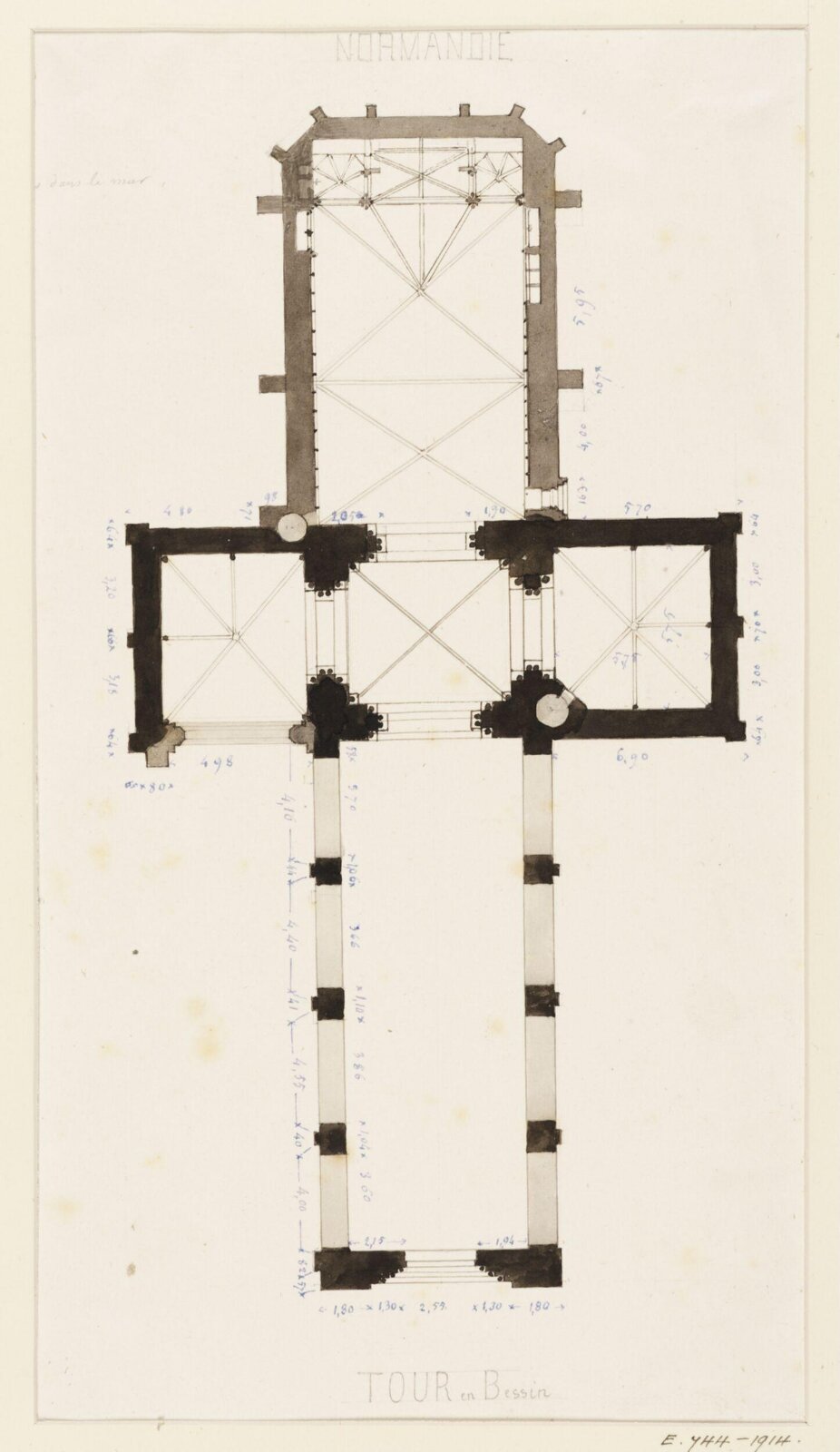Drawing, Georges Adelmard Bouet, 19th Century