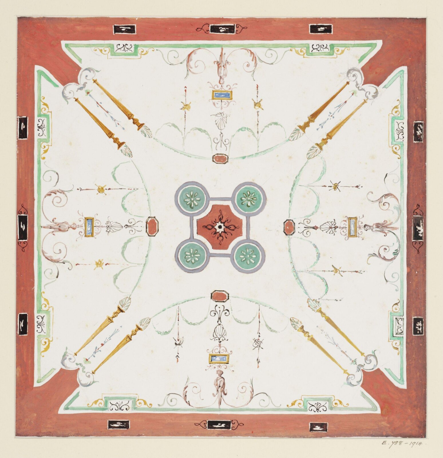 Drawing, Georges Adelmard Bouet, 19th Century