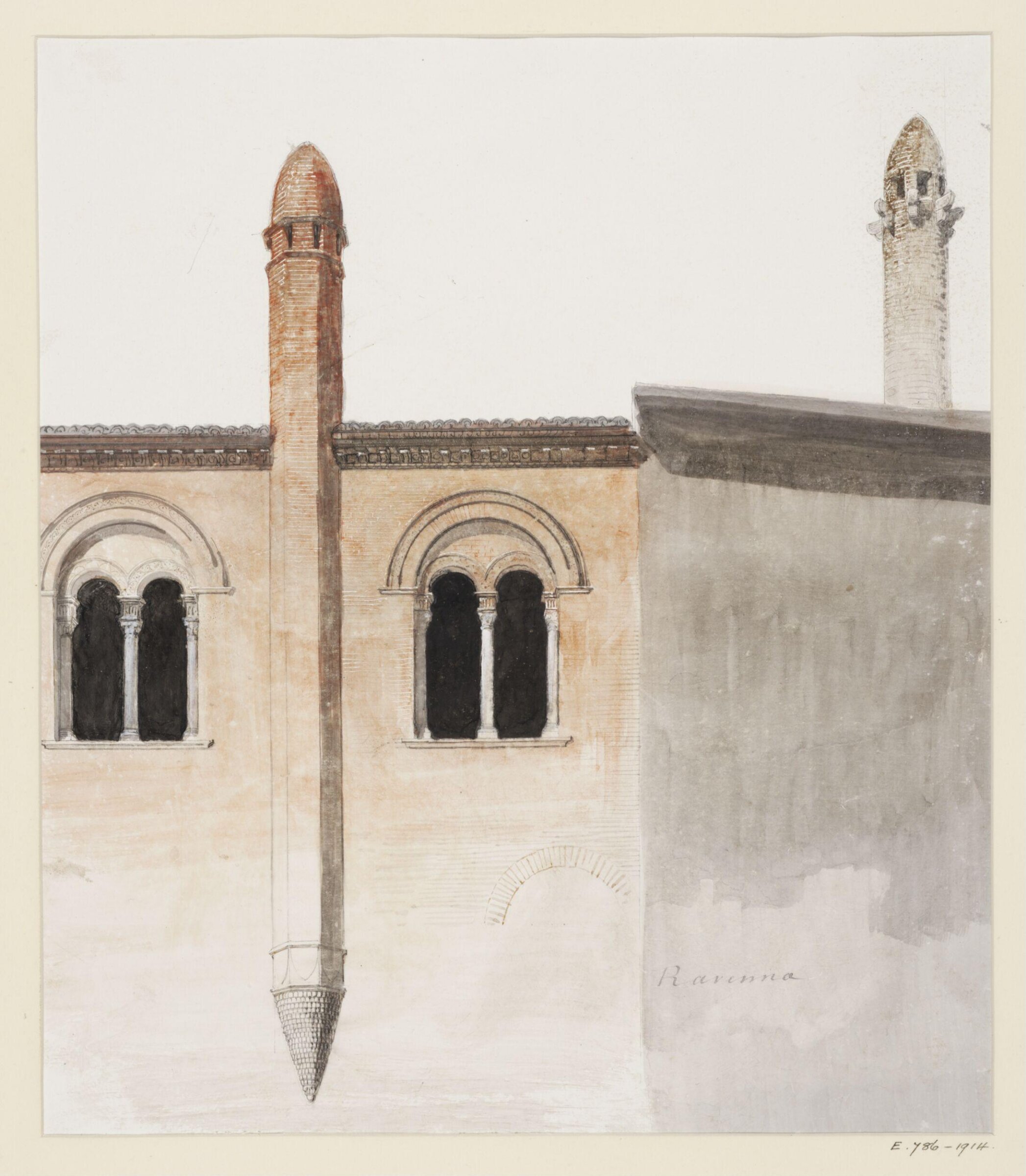 Drawing, Georges Adelmard Bouet, XIX век