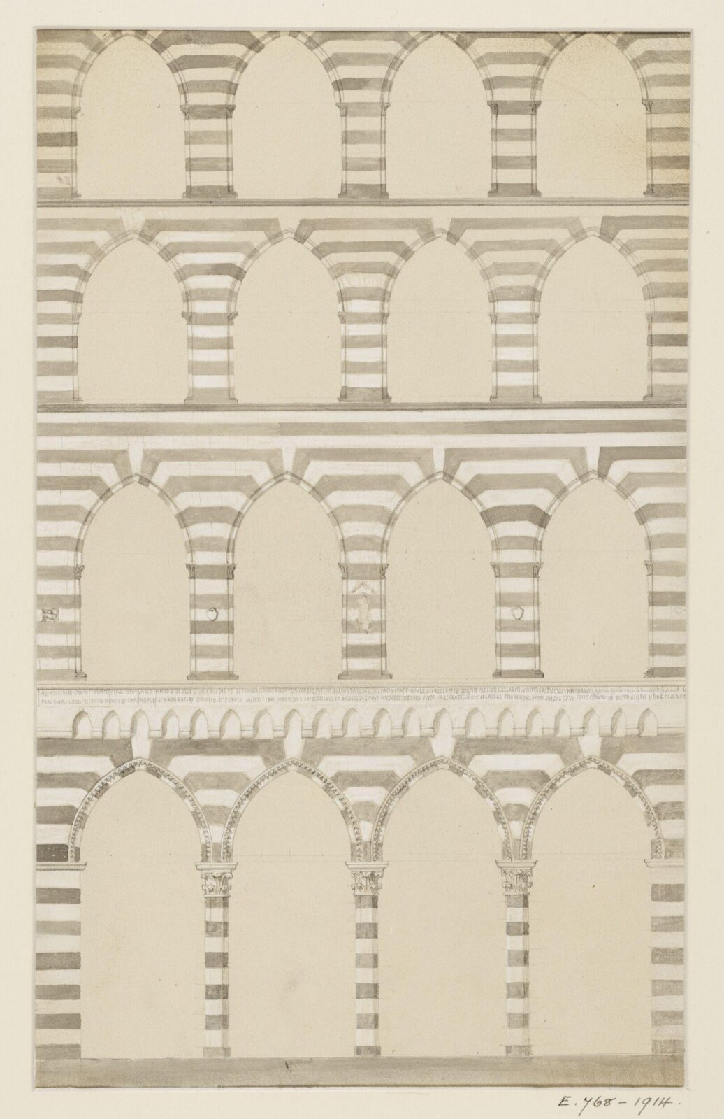 Drawing, Georges Adelmard Bouet, XIX век