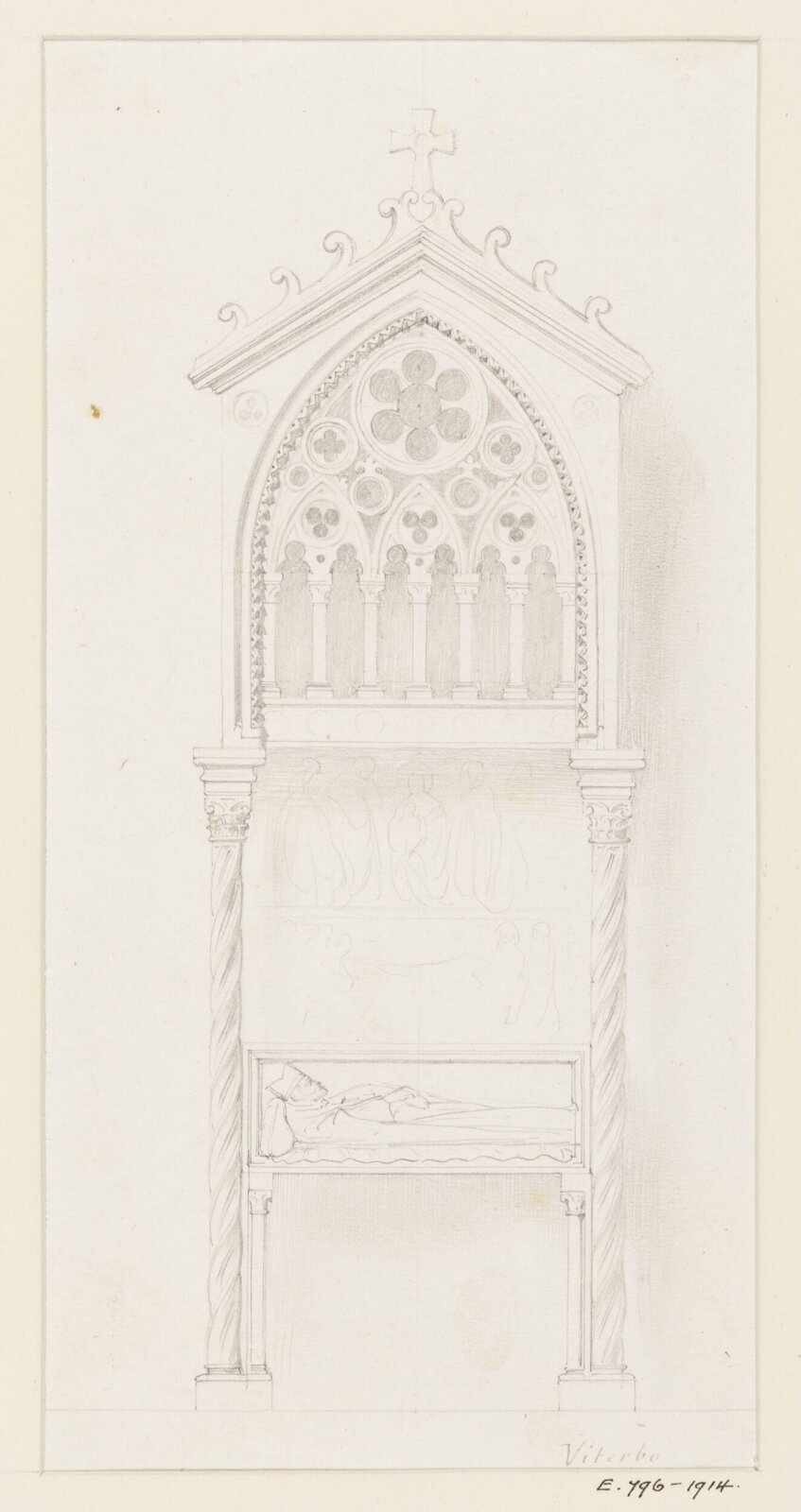 Drawing, Georges Adelmard Bouet, 19th Century