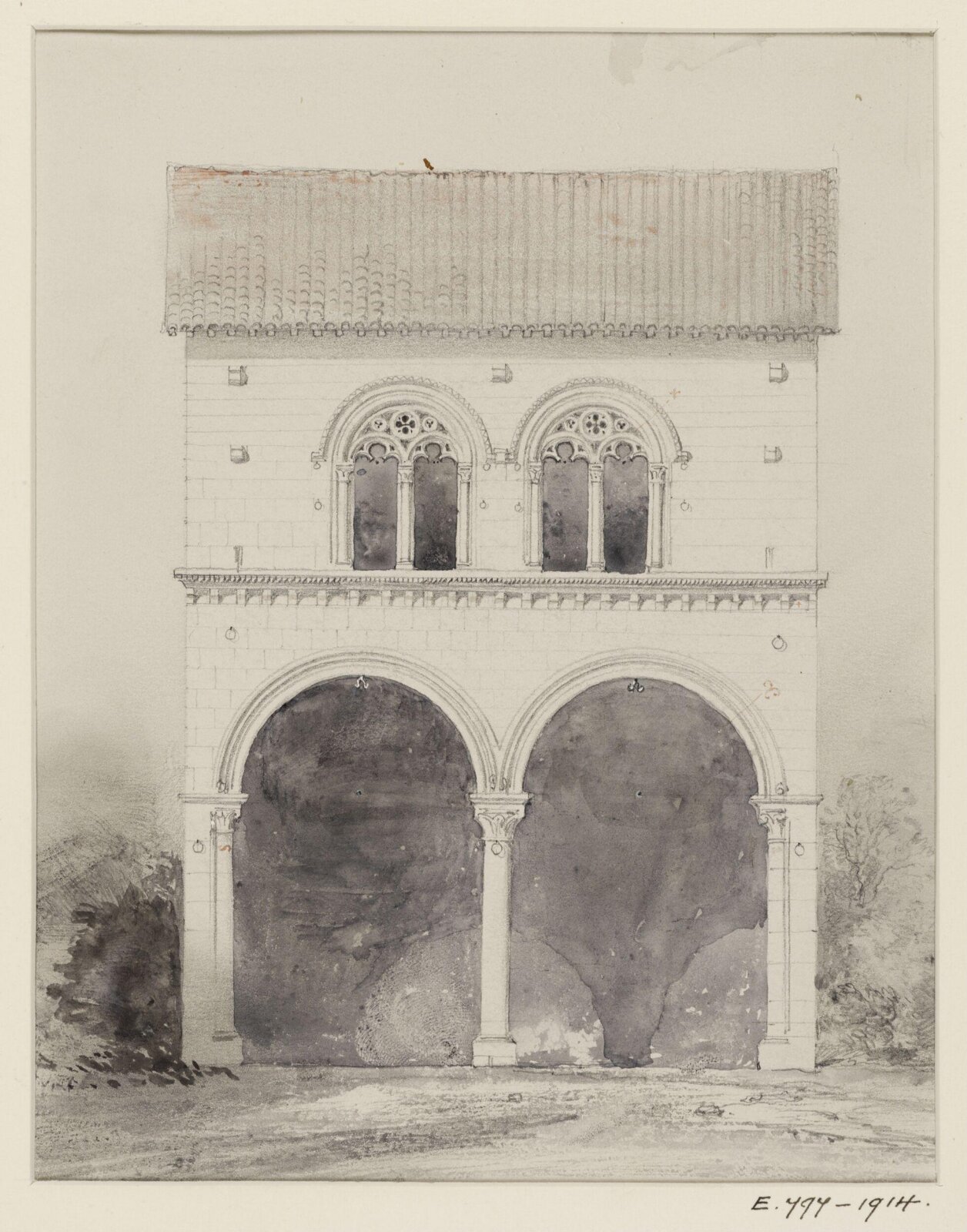 Drawing, Georges Adelmard Bouet, XIX век