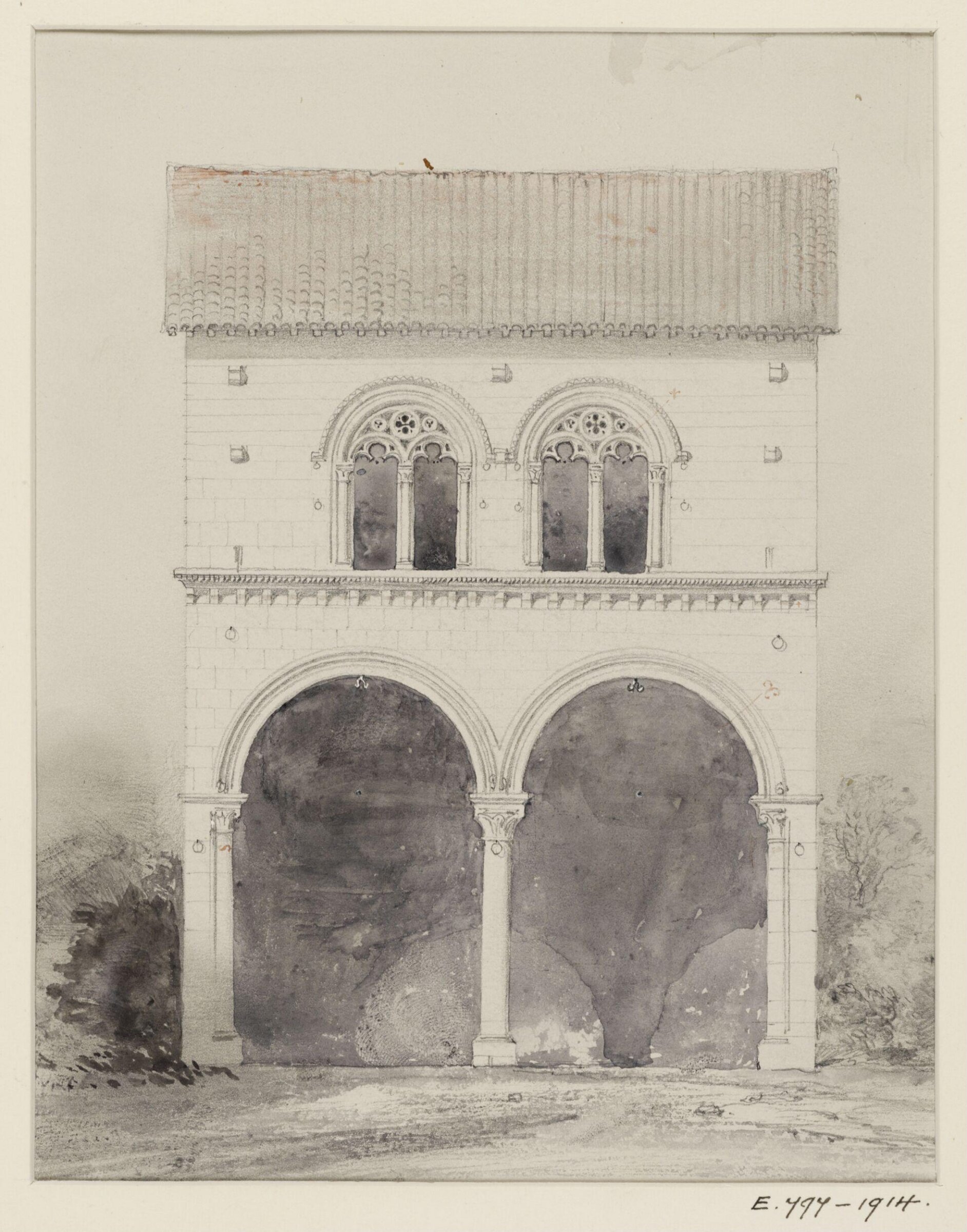 Drawing, Georges Adelmard Bouet, XIX век