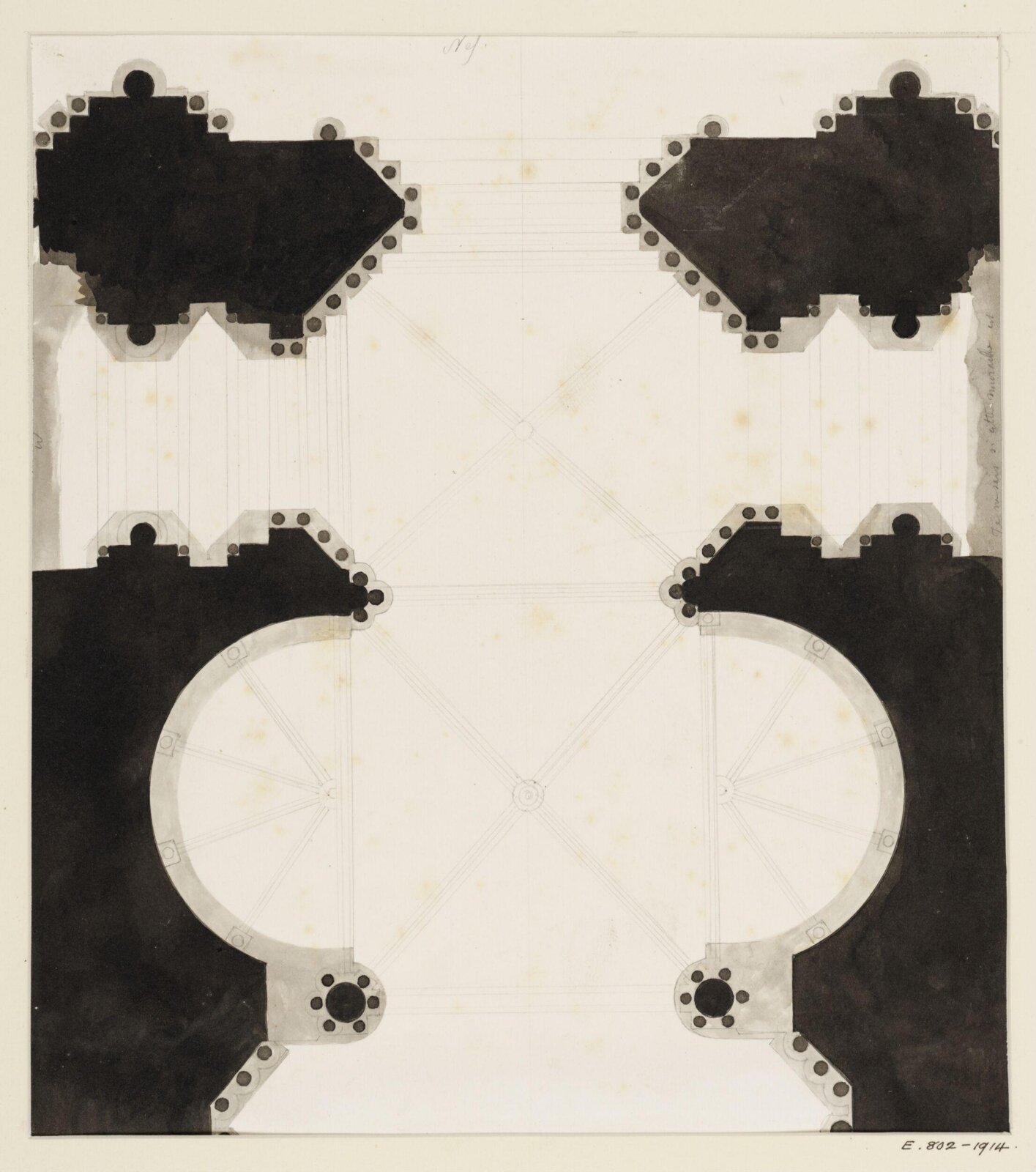 Drawing, Georges Adelmard Bouet, XIX век
