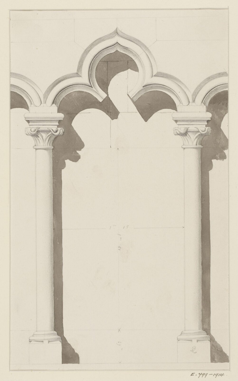 Drawing, Georges Adelmard Bouet, 19th Century