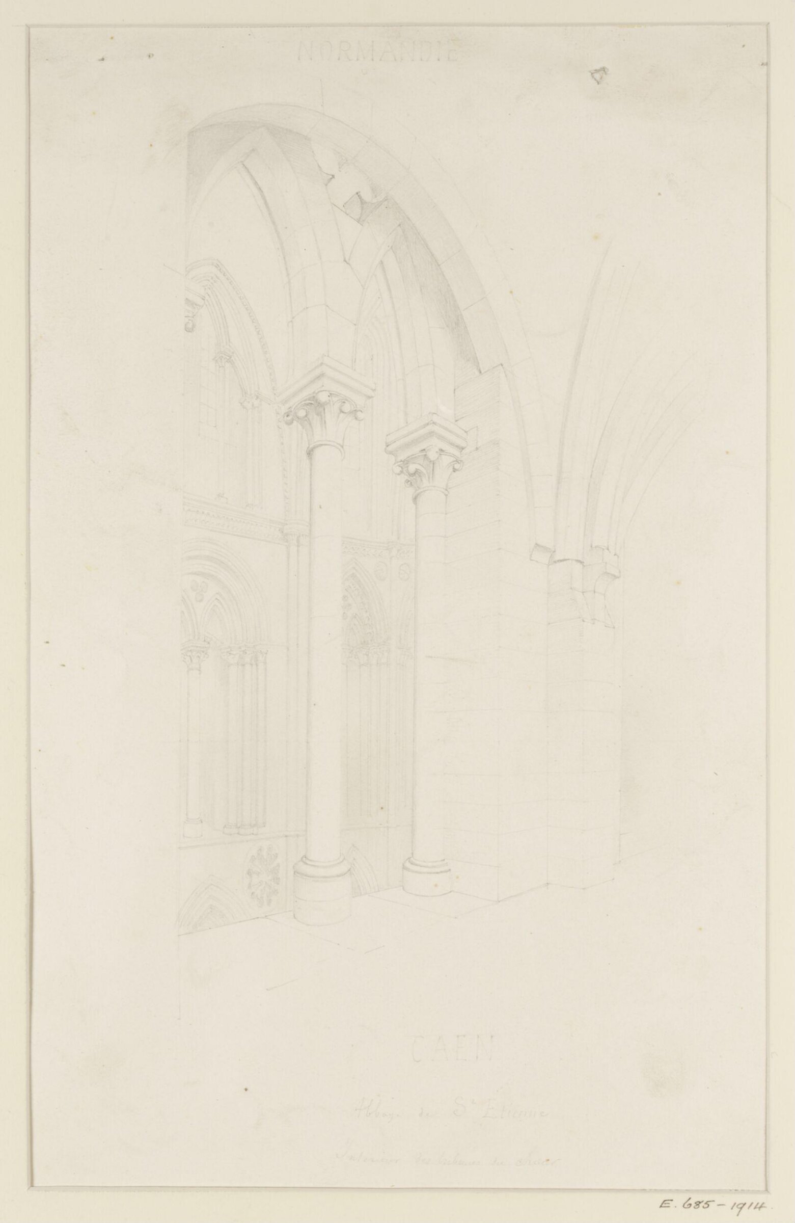 Drawing, Georges Adelmard Bouet, XIX век