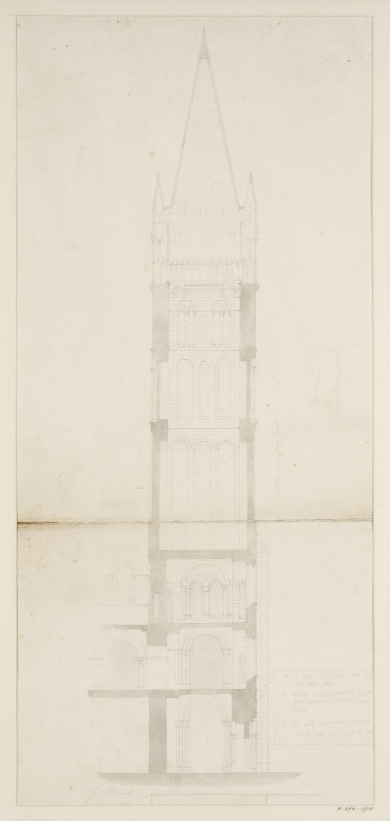 Drawing, Georges Adelmard Bouet, 1864