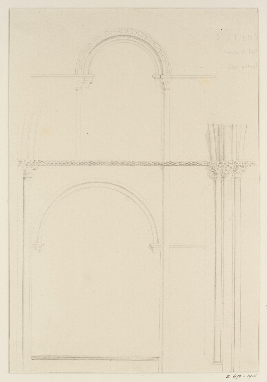 Drawing, Georges Adelmard Bouet, XIX век
