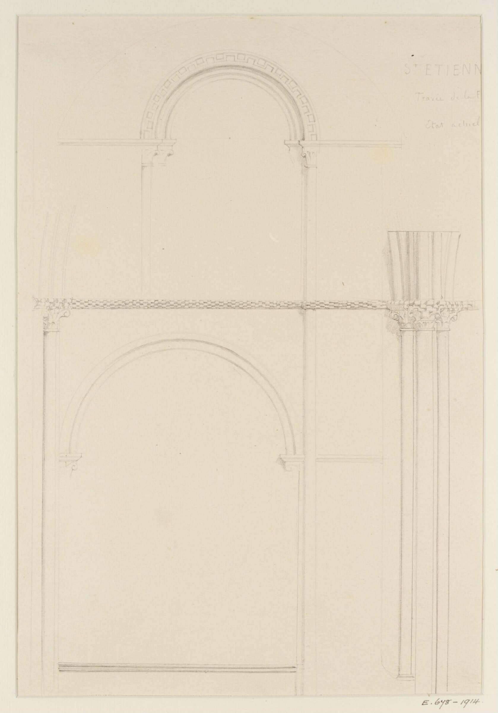 Drawing, Georges Adelmard Bouet, XIX век