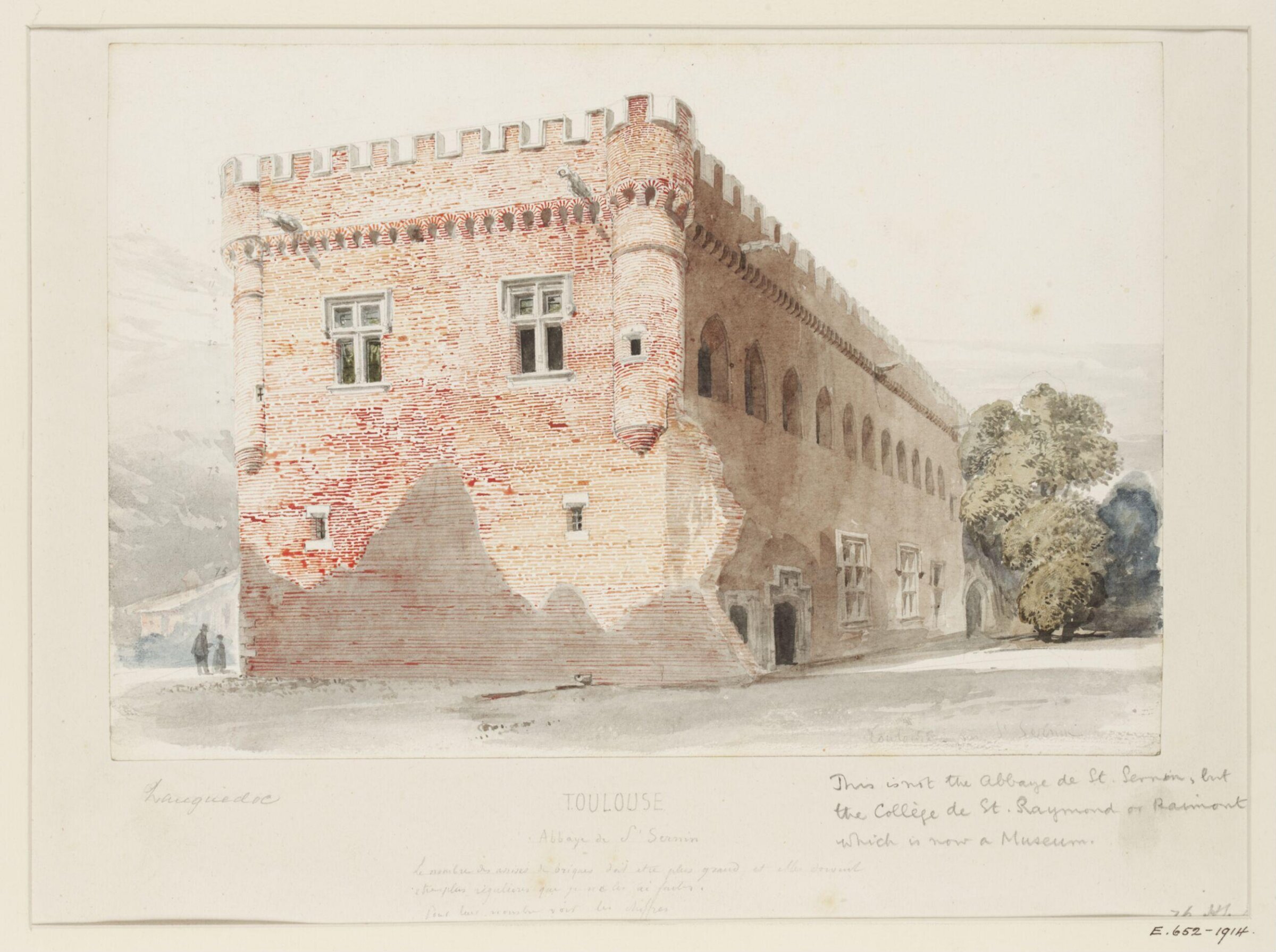 Drawing, Georges Adelmard Bouet, XIX век