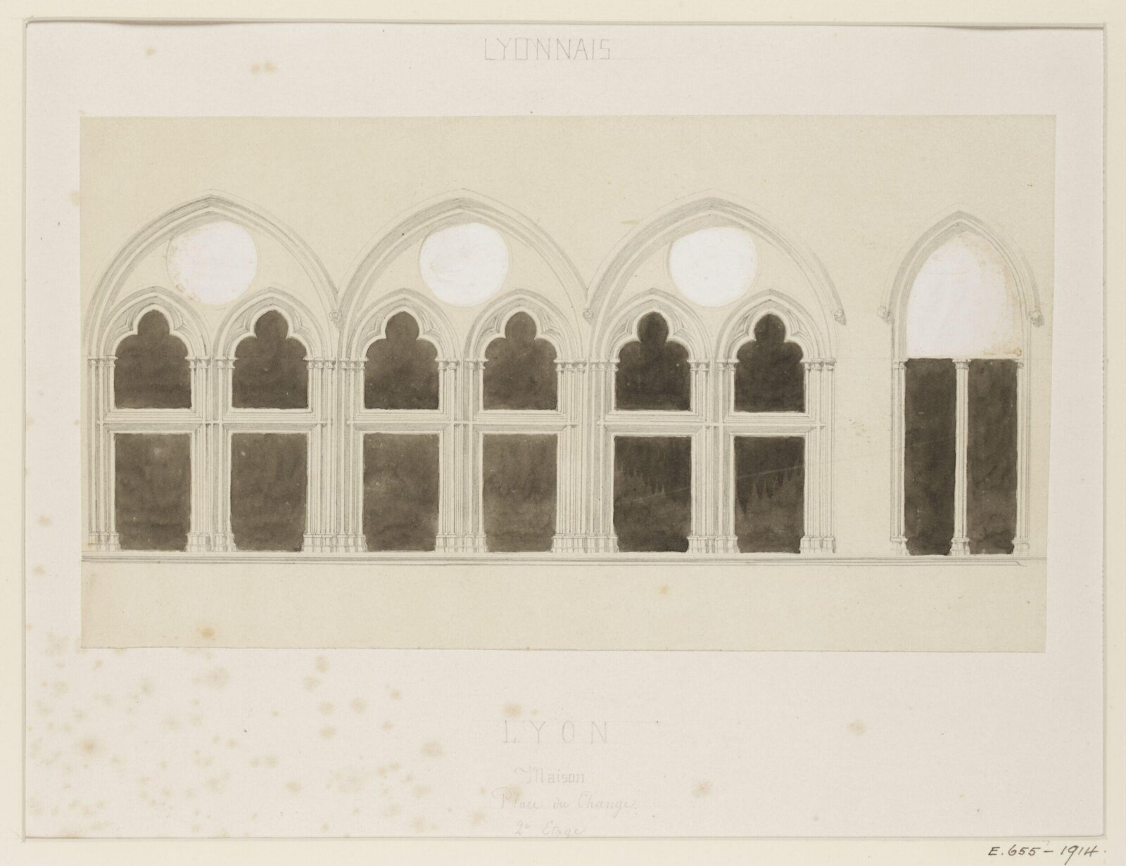 Drawing, Georges Adelmard Bouet, 19th Century