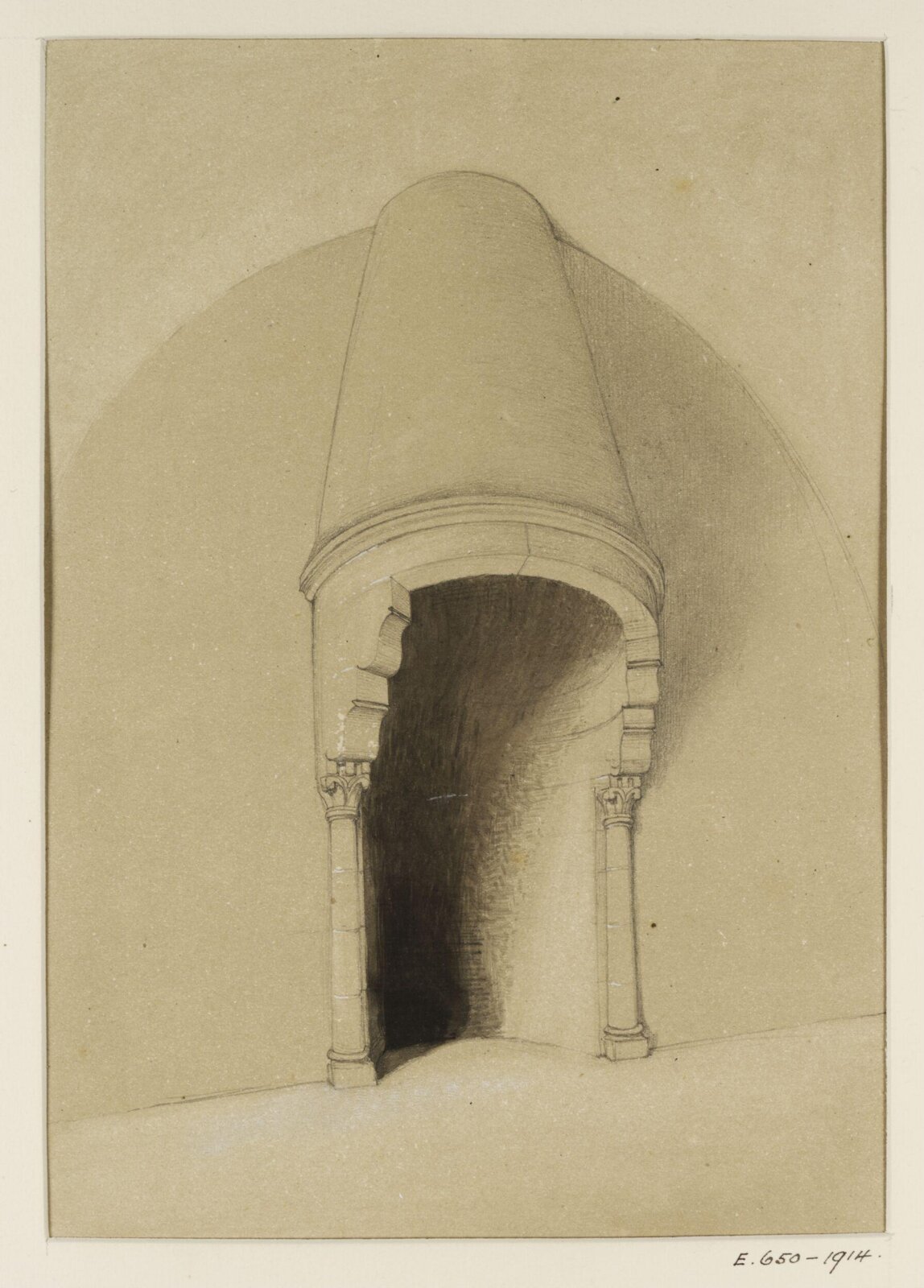 Drawing, Georges Adelmard Bouet, 19th Century