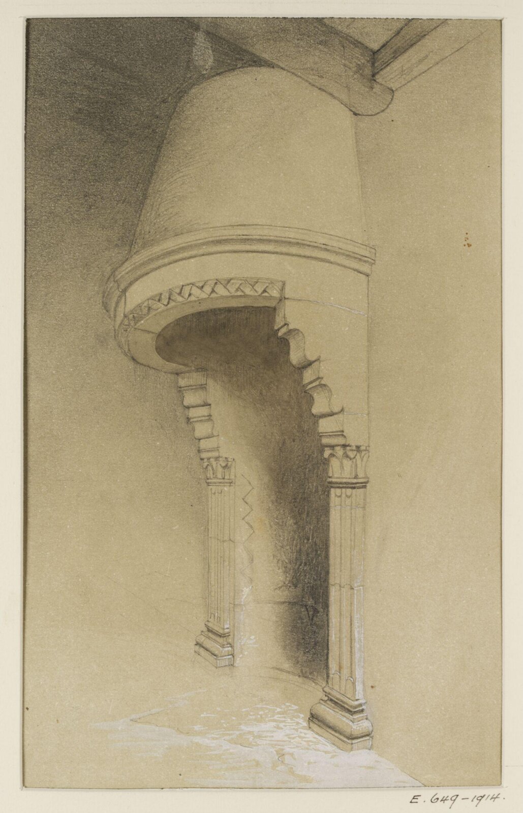 Drawing, Georges Adelmard Bouet, XIX век