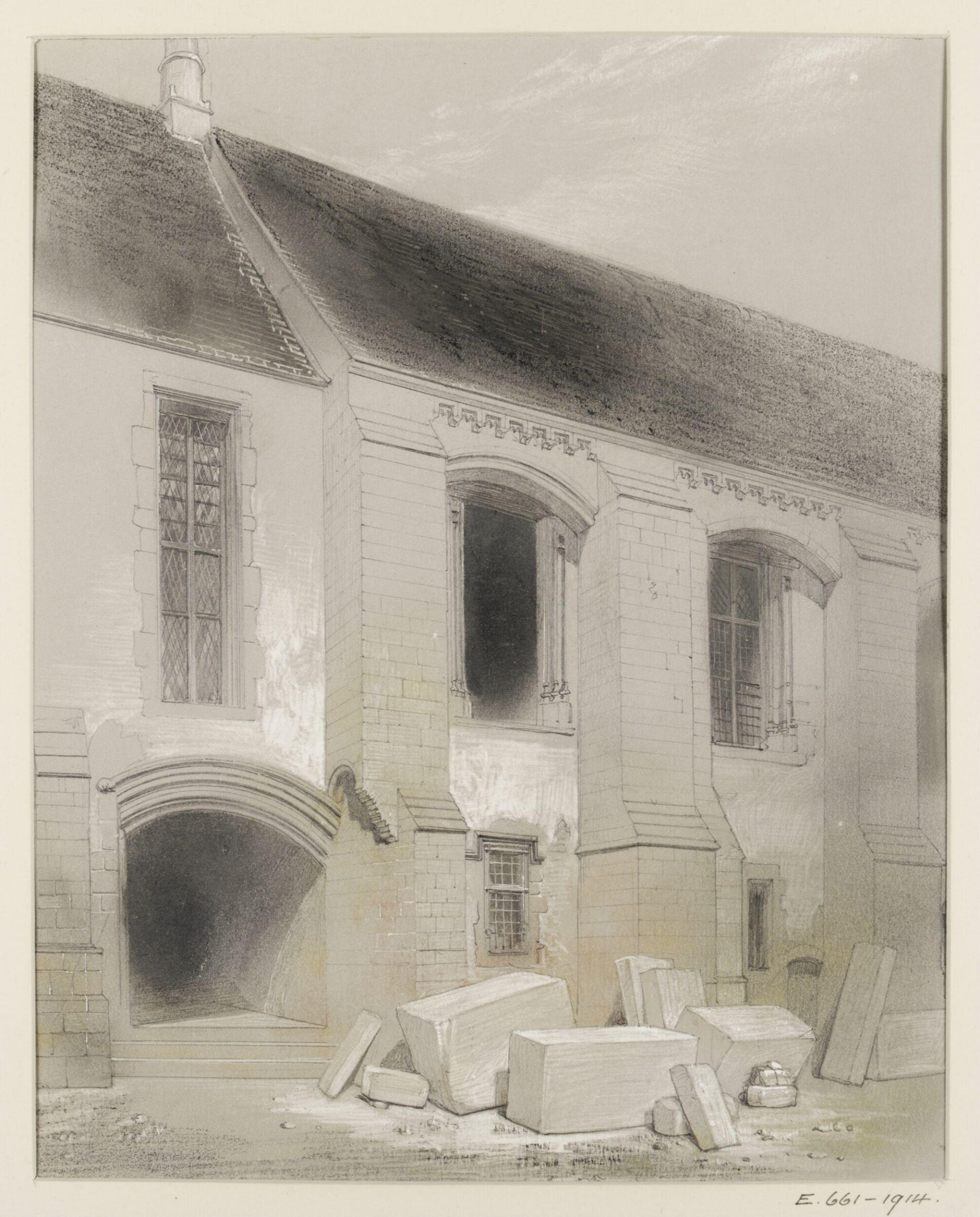 Drawing, Georges Adelmard Bouet, XIX век
