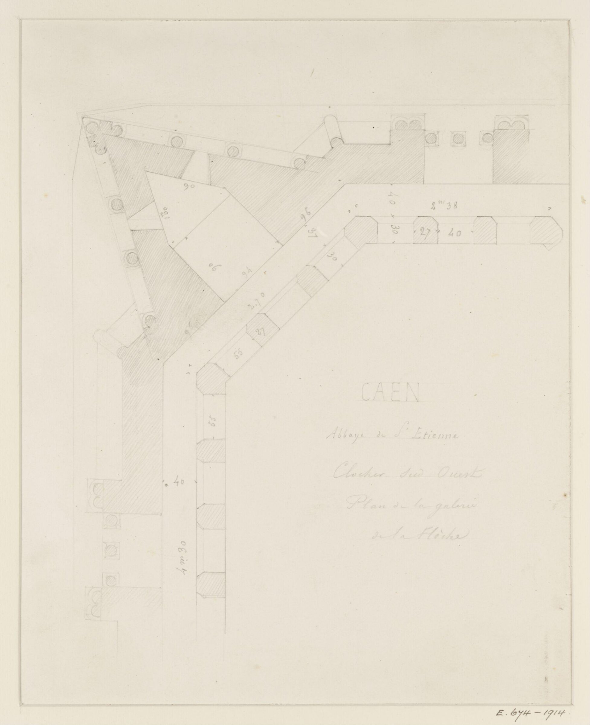 Drawing, Georges Adelmard Bouet, XIX век