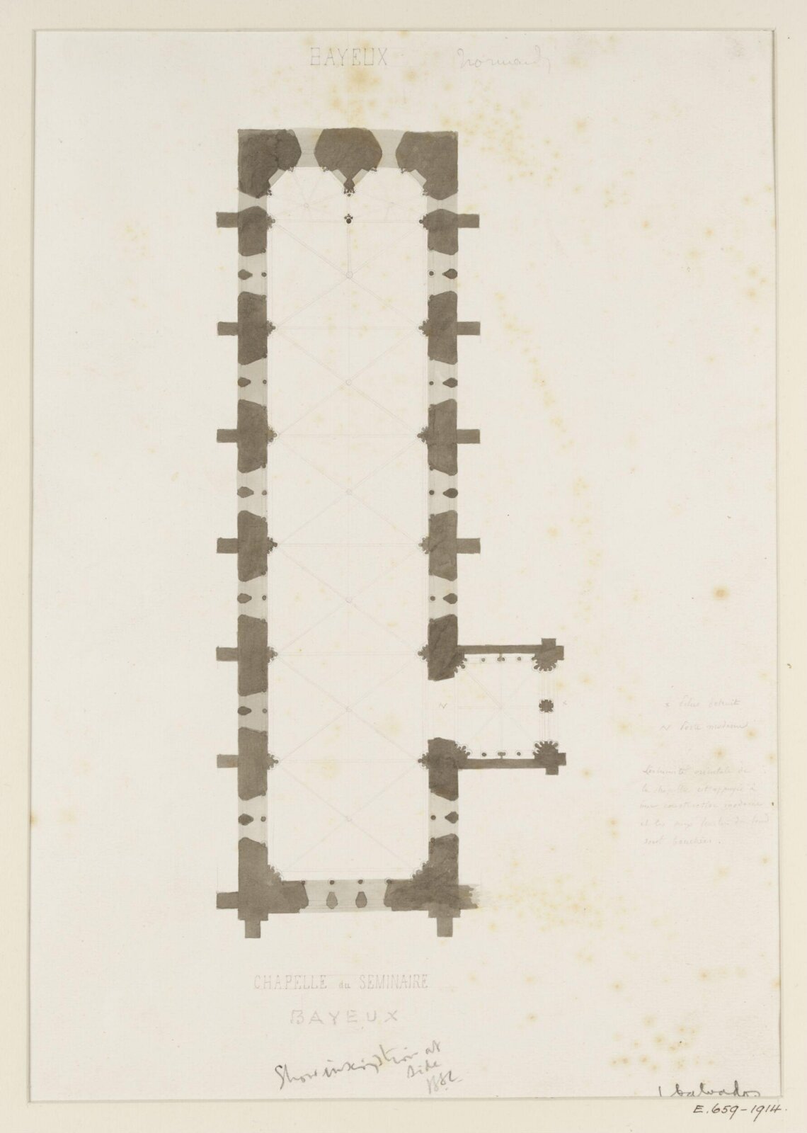 Drawing, Georges Adelmard Bouet, 19th Century