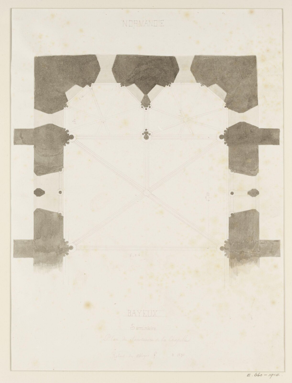 Drawing, Georges Adelmard Bouet, 19th Century