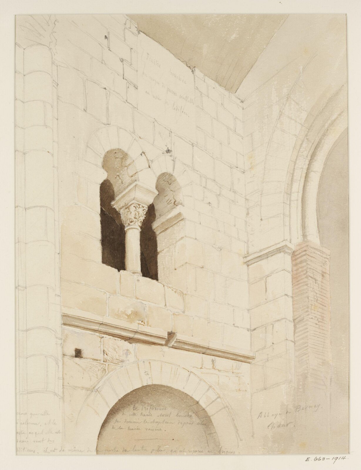 Drawing, Georges Adelmard Bouet, 19th Century
