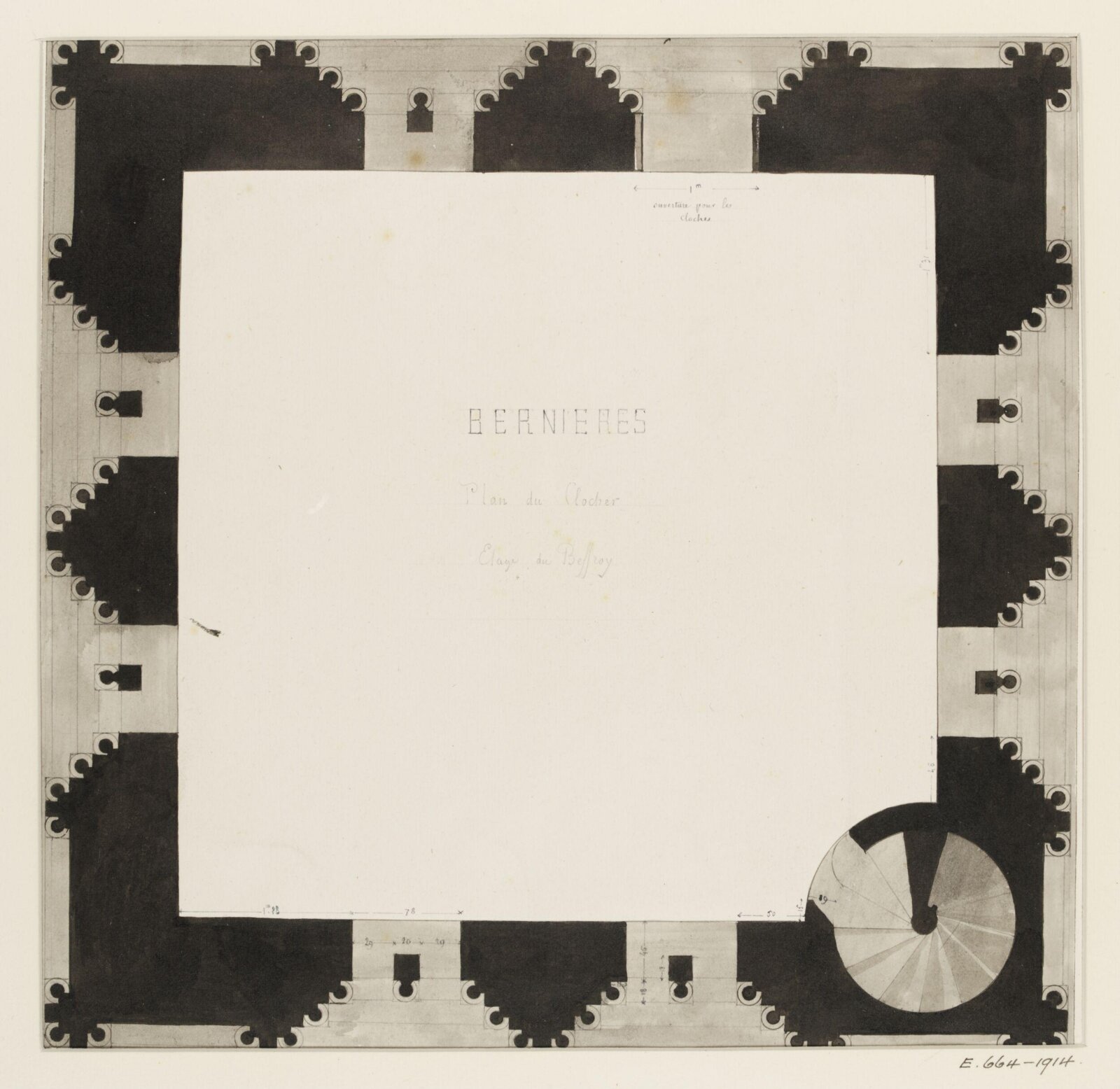 Drawing, Georges Adelmard Bouet, 19th Century
