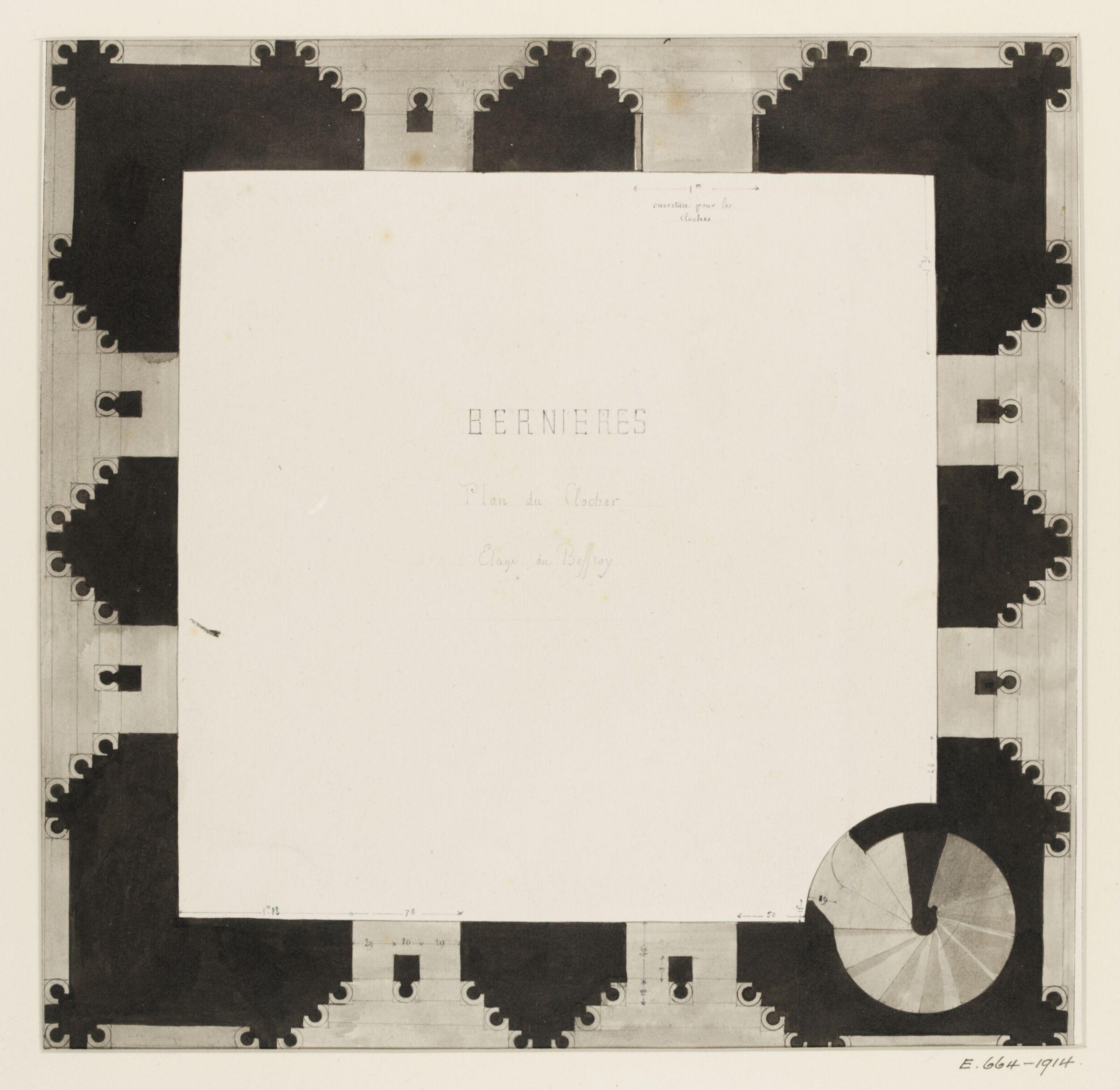 Drawing, Georges Adelmard Bouet, 19th Century