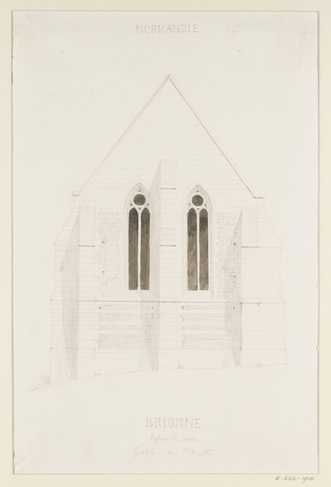 Drawing, Georges Adelmard Bouet, 19th Century