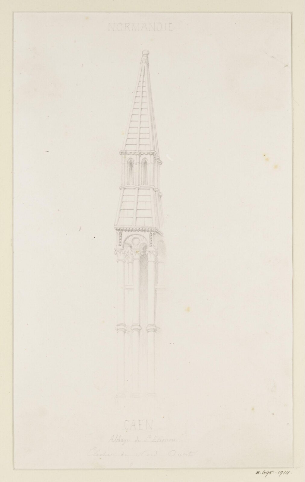 Drawing, Georges Adelmard Bouet, 19th Century