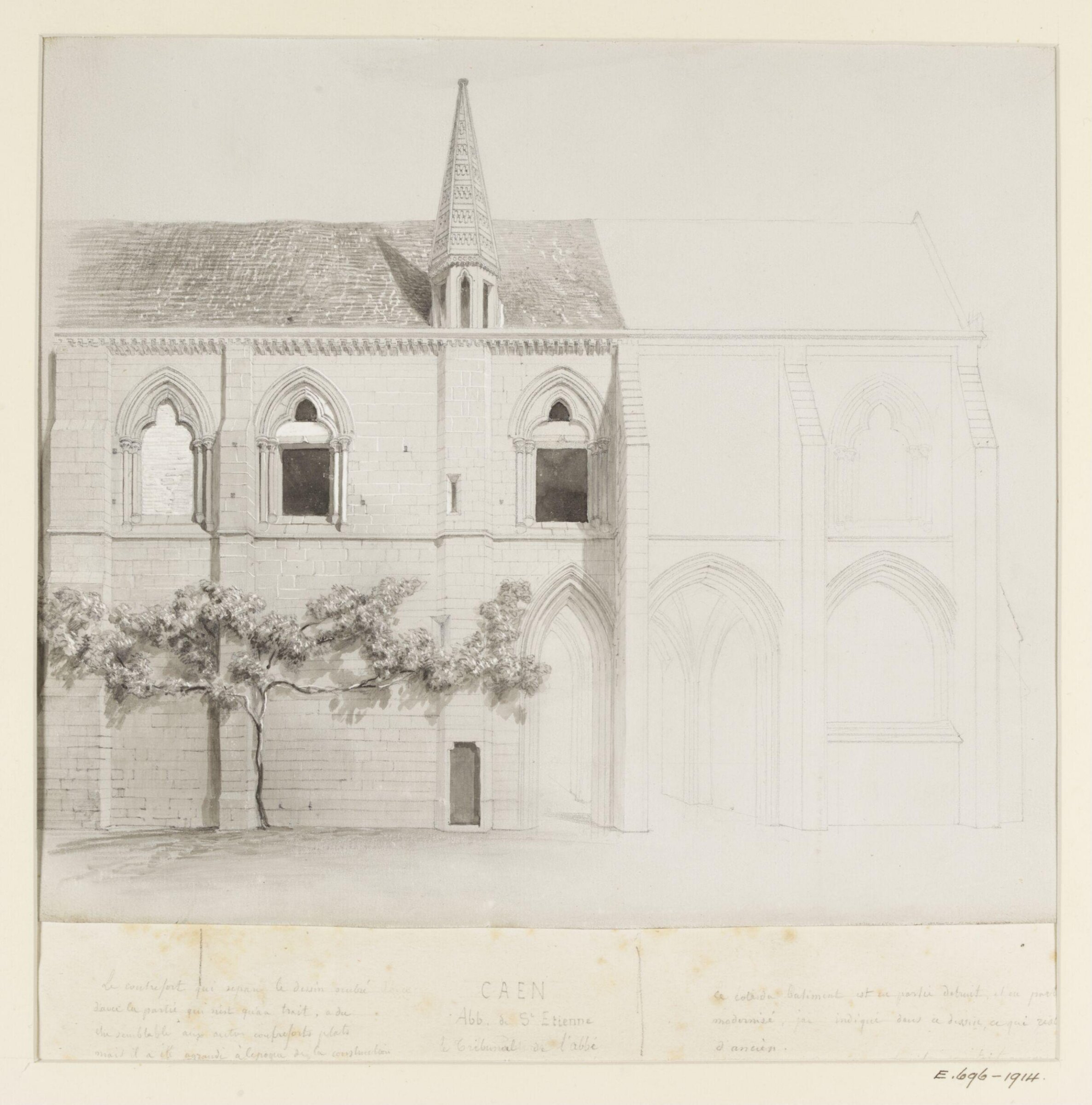 Drawing, Georges Adelmard Bouet, 19th Century