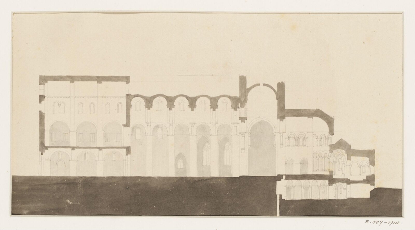 Drawing, Georges Adelmard Bouet, XIX век