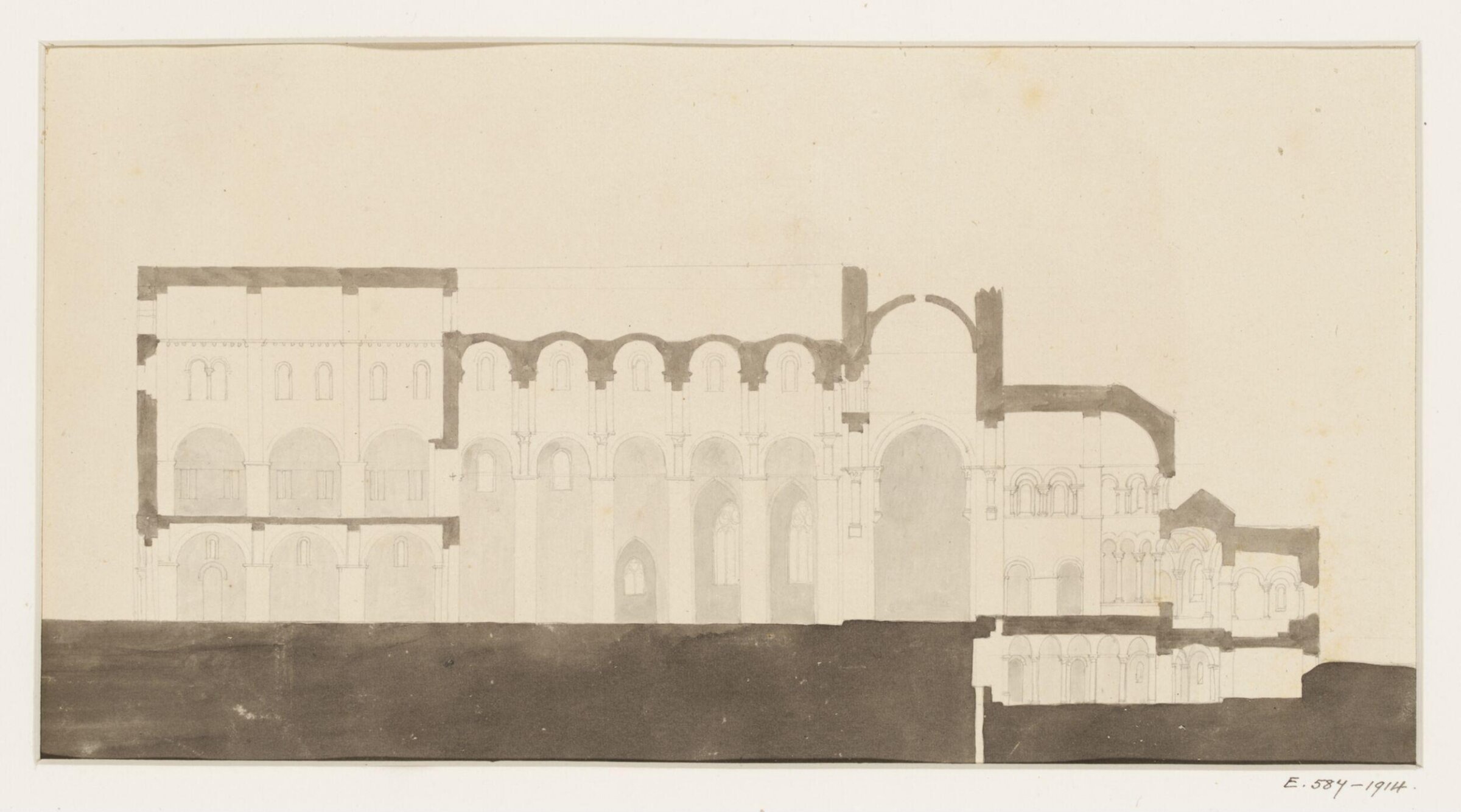 Drawing, Georges Adelmard Bouet, XIX век