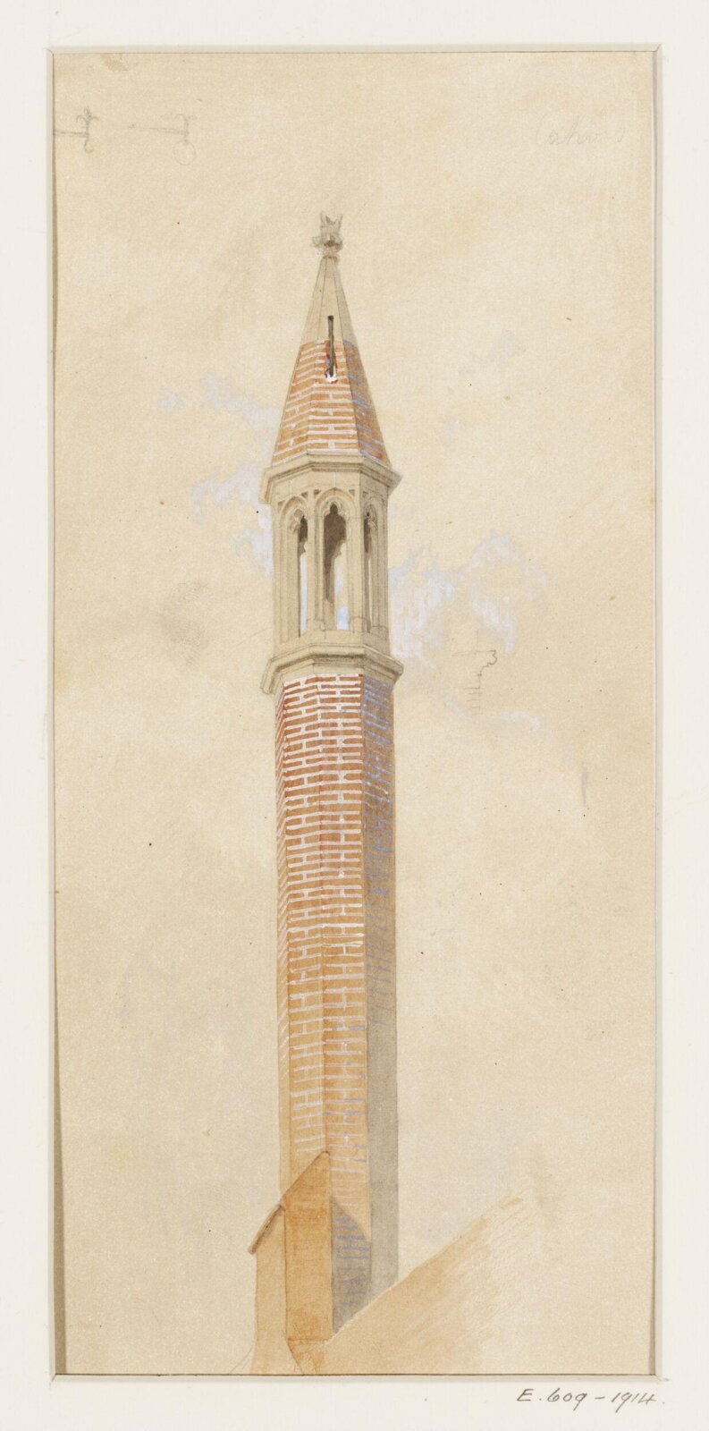 Drawing, Georges Adelmard Bouet, XIX век
