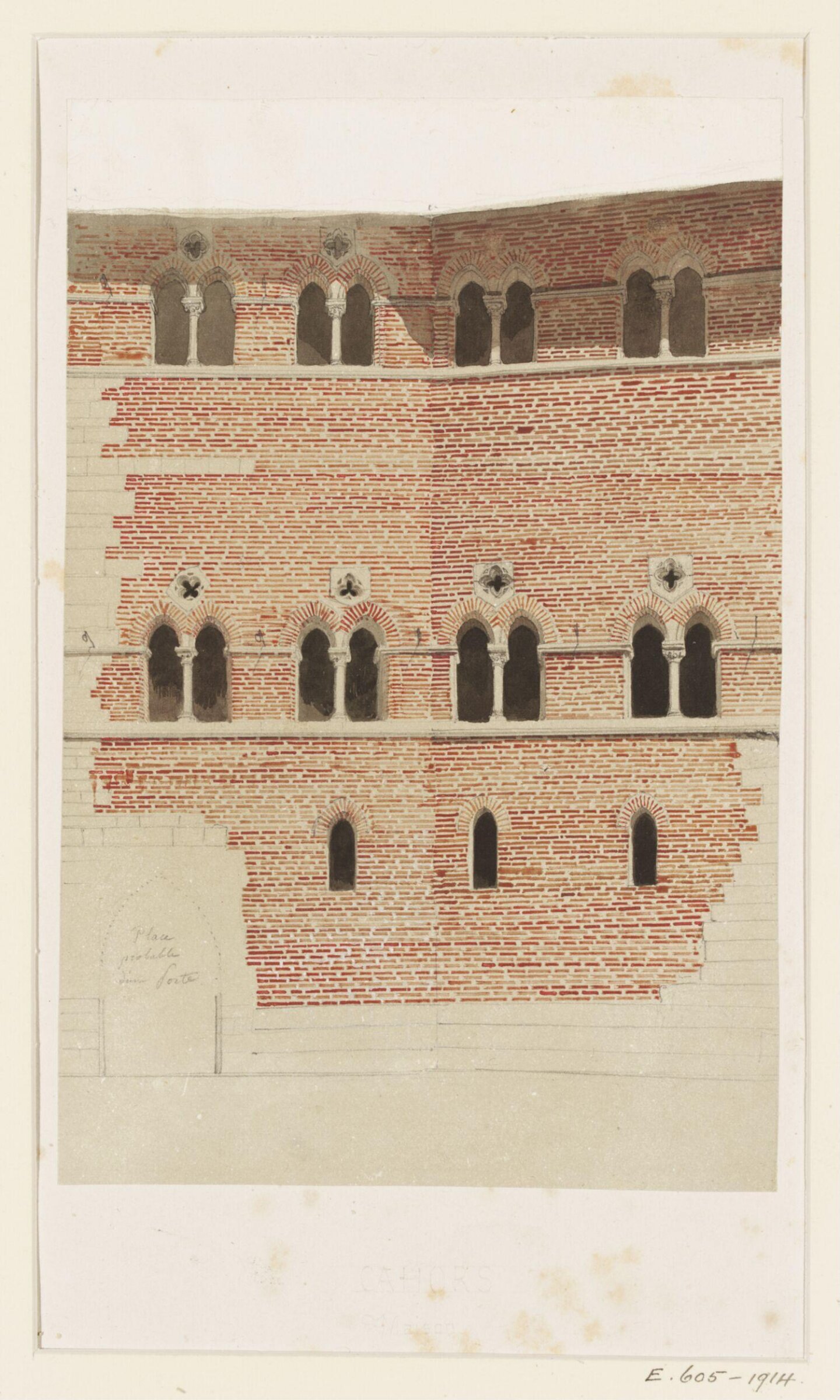 Drawing, Georges Adelmard Bouet, XIX век