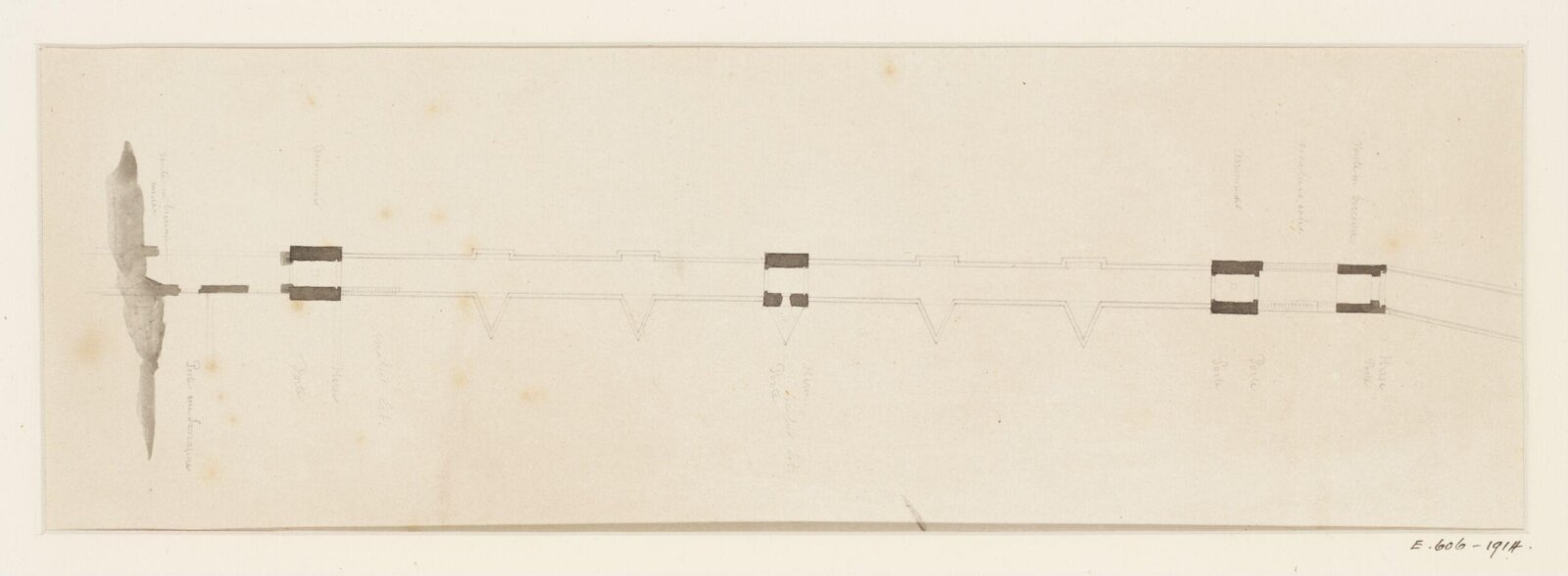 Drawing, Georges Adelmard Bouet, XIX век