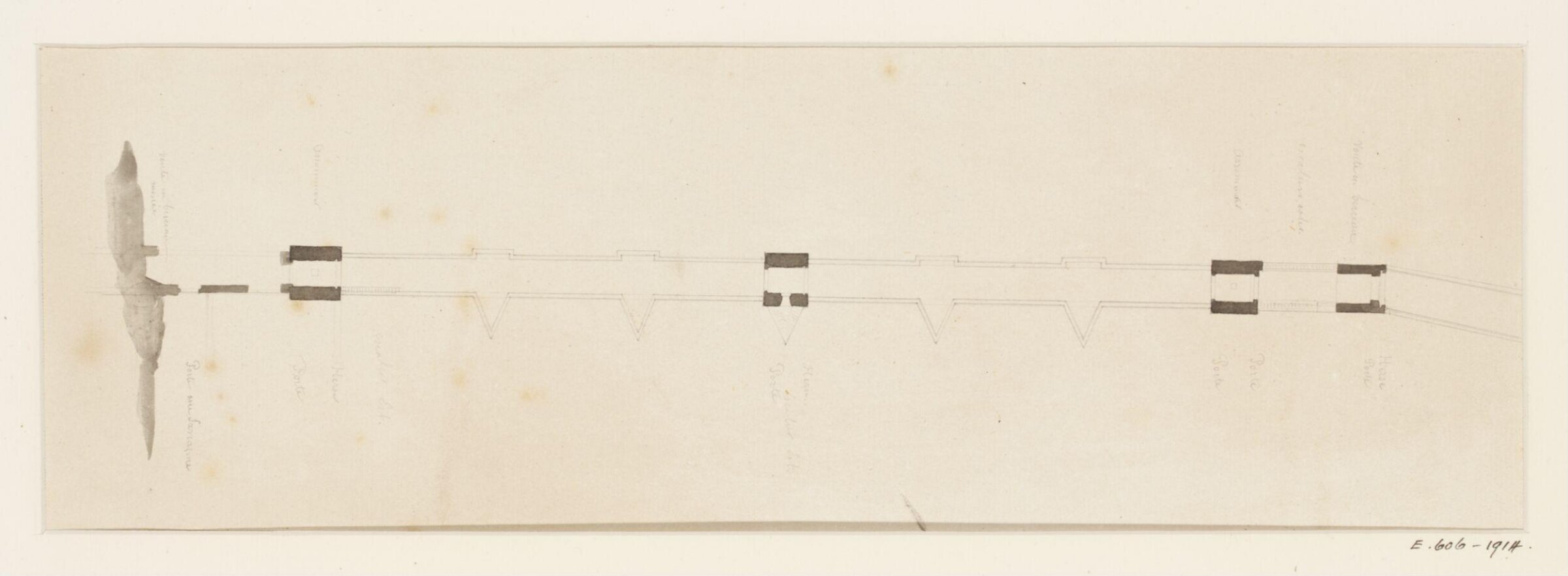 Drawing, Georges Adelmard Bouet, XIX век