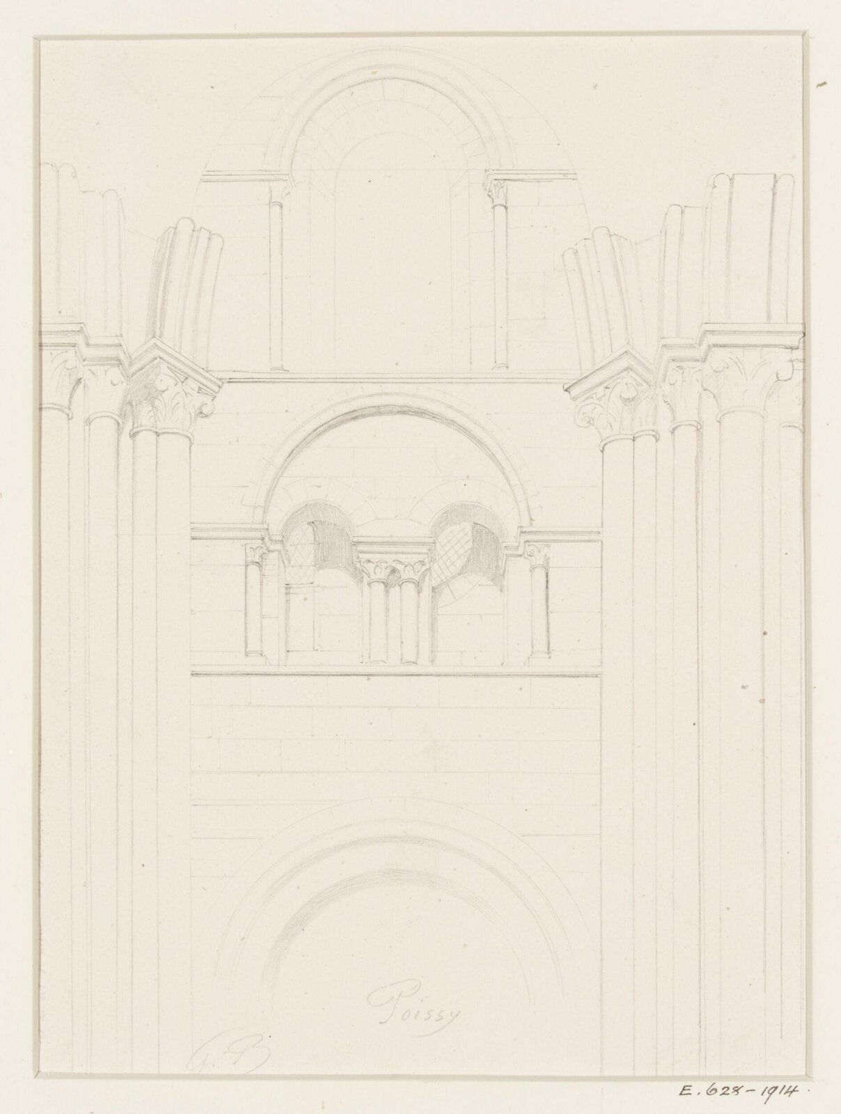 Drawing, Georges Adelmard Bouet, XIX век