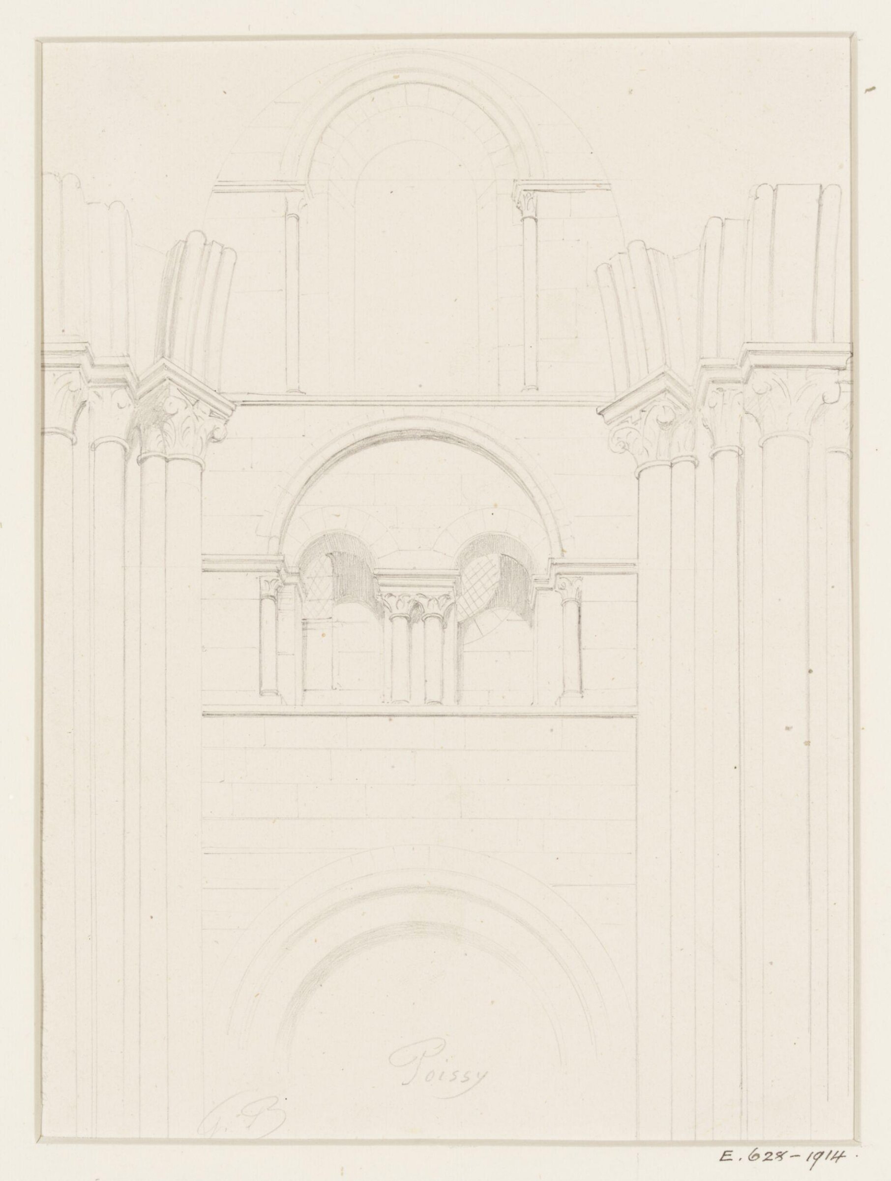 Drawing, Georges Adelmard Bouet, XIX век