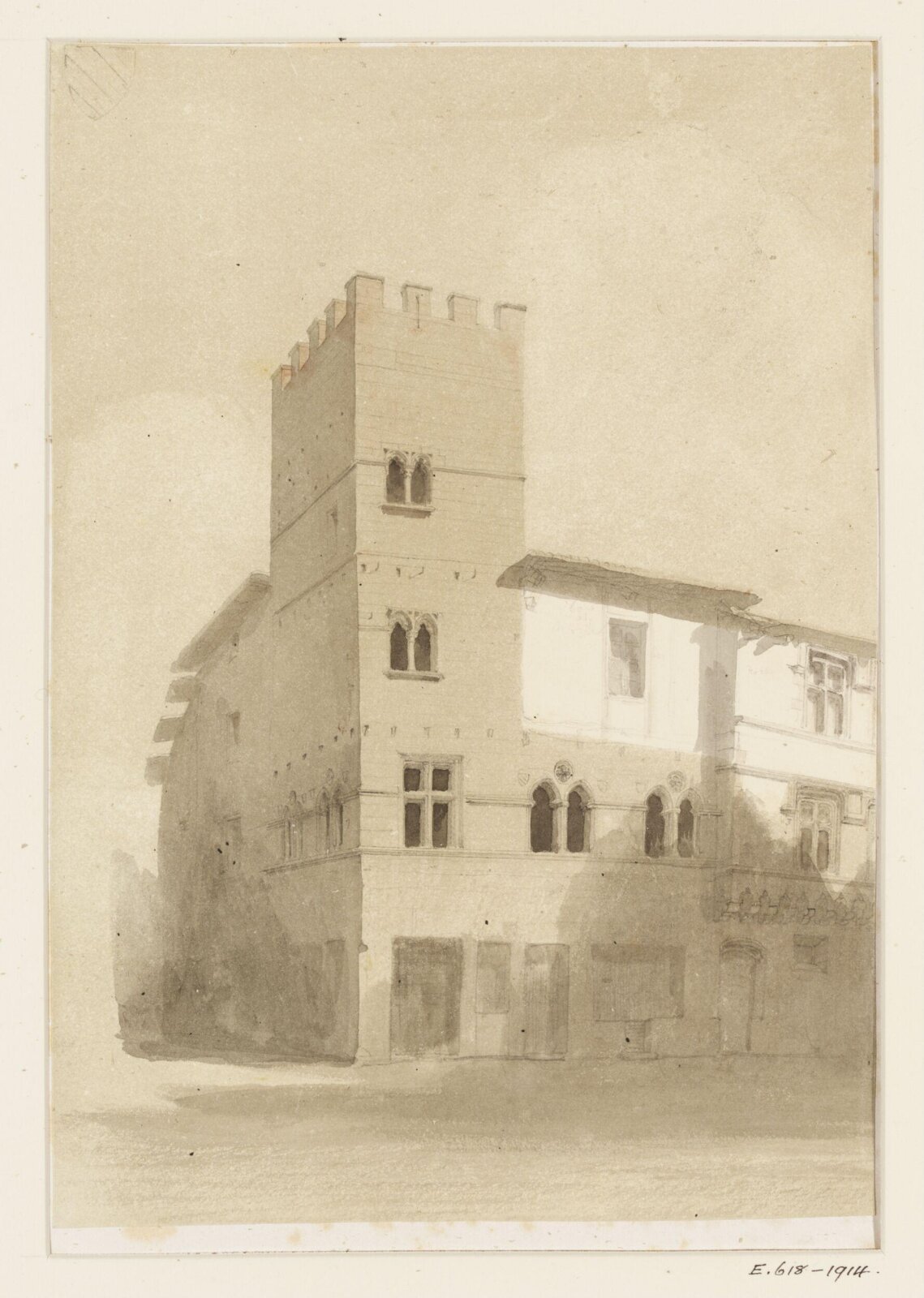 Drawing, Georges Adelmard Bouet, XIX век