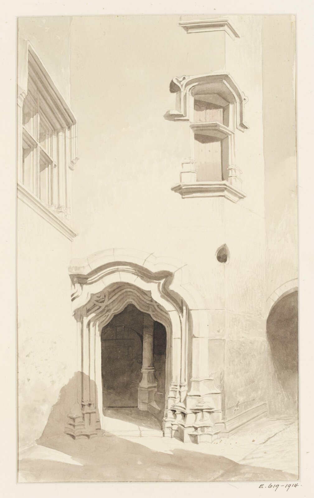 Drawing, Georges Adelmard Bouet, 19th Century