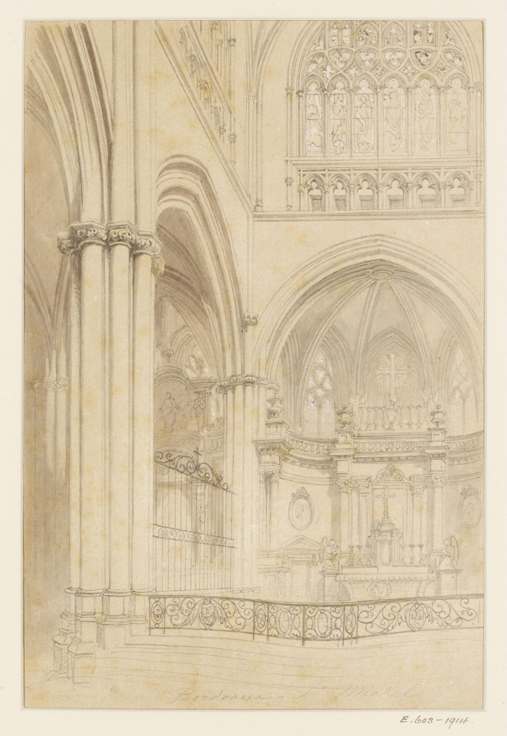 Drawing, Georges Adelmard Bouet, XIX век