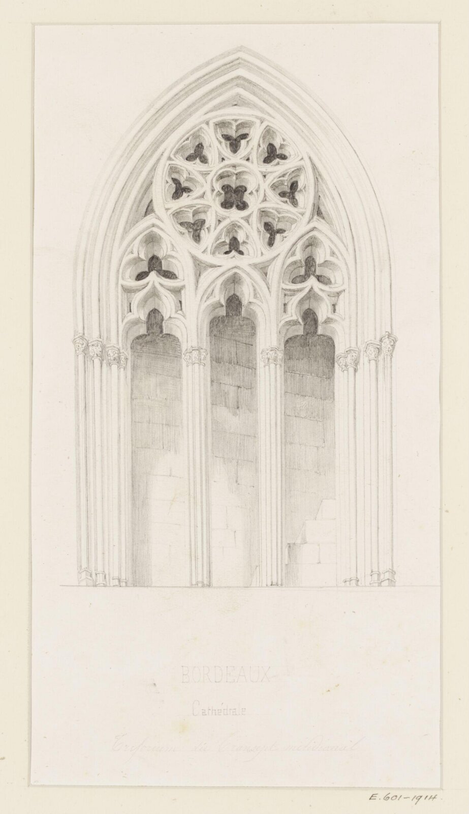 Drawing, Georges Adelmard Bouet, XIX век