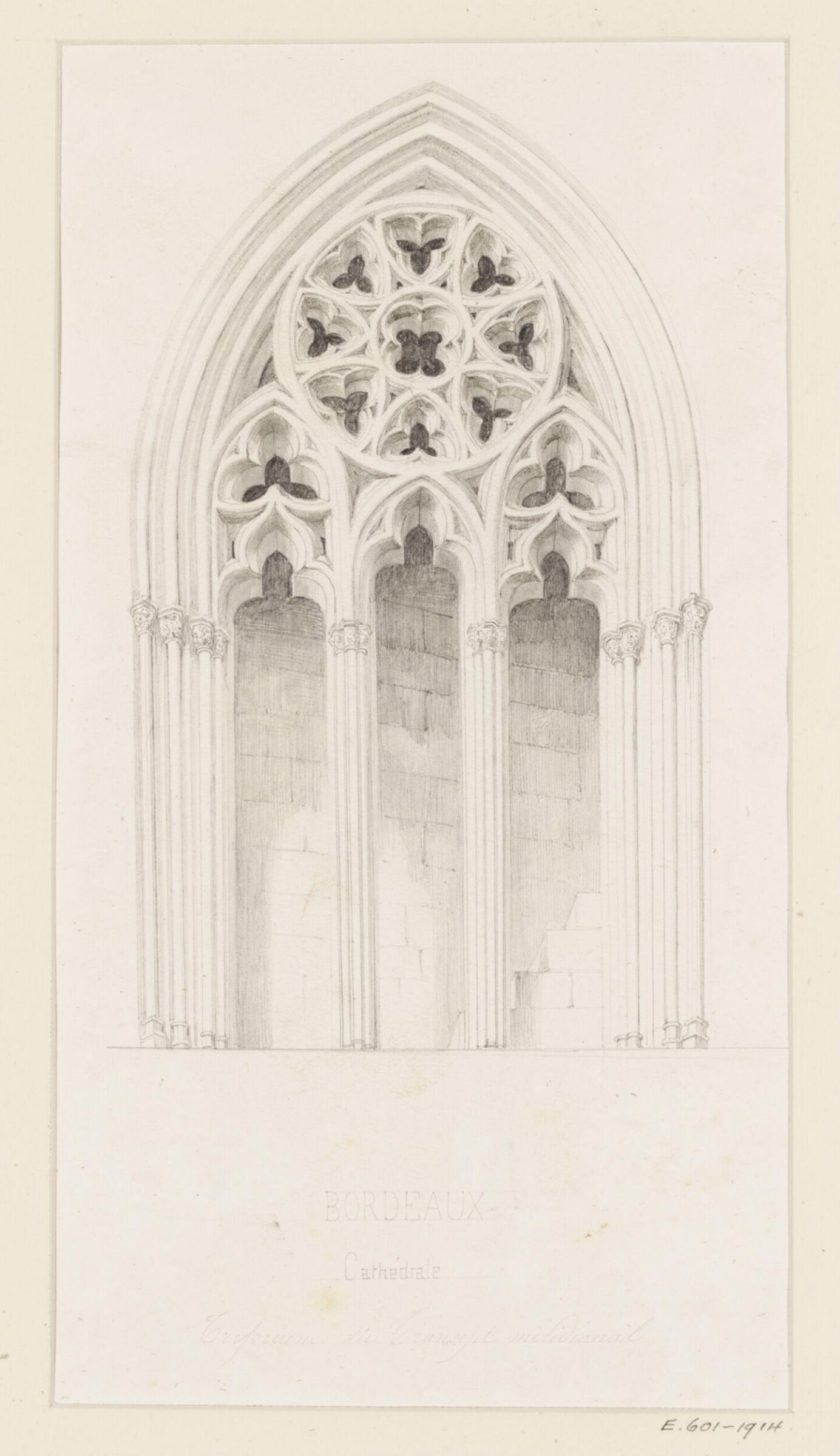 Drawing, Georges Adelmard Bouet, XIX век