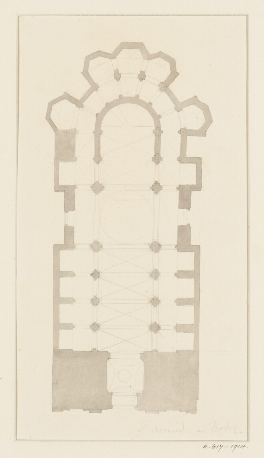 Drawing, Georges Adelmard Bouet, XIX век