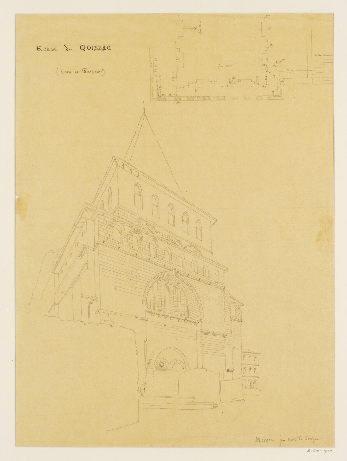 Drawing, Georges Adelmard Bouet, 19th Century
