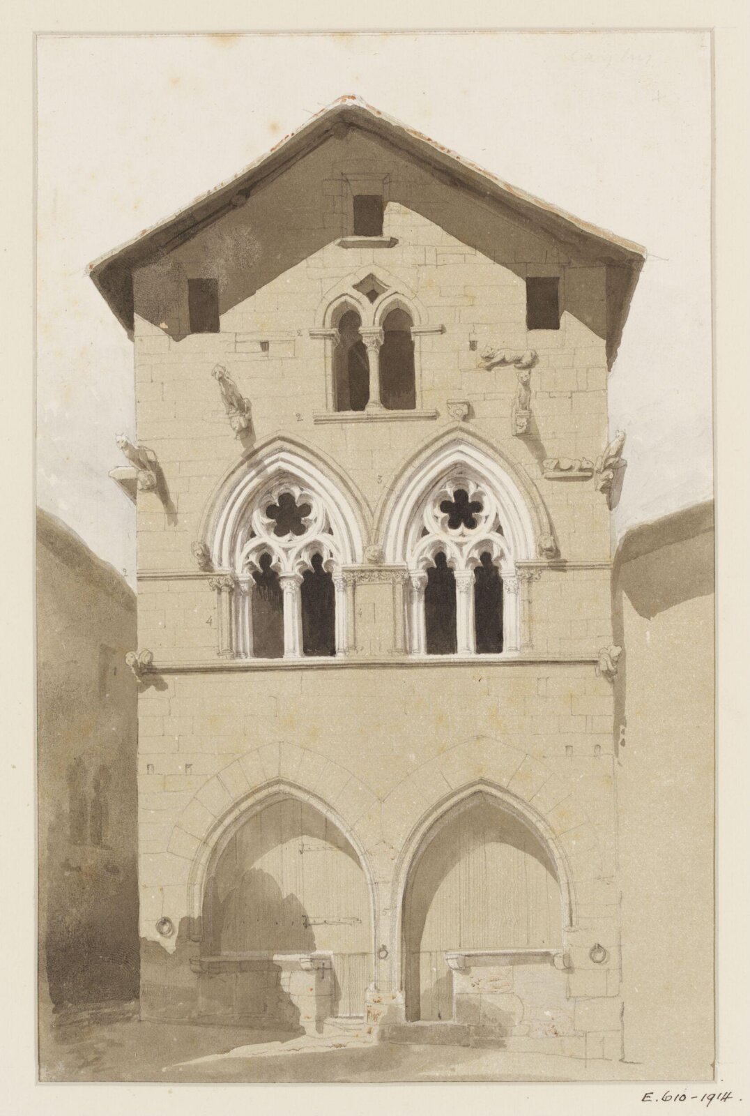 Drawing, Georges Adelmard Bouet, 19th Century